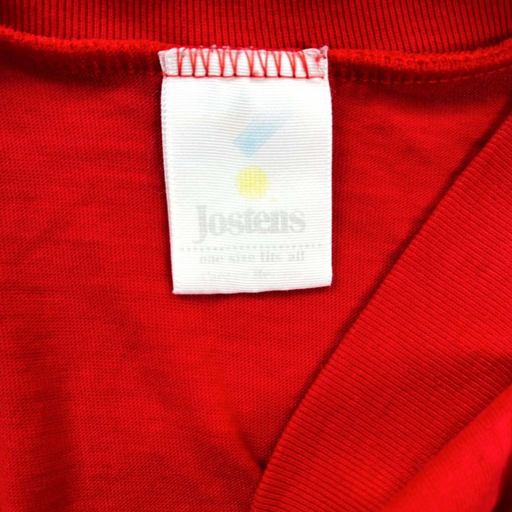 Vintage VINTAGE Jostens Tony Packos T-Shirt Red One Size Single Stitch Short Sleeve Mens Size US M / EU 48-50 / 2 - 2 Thumbnail