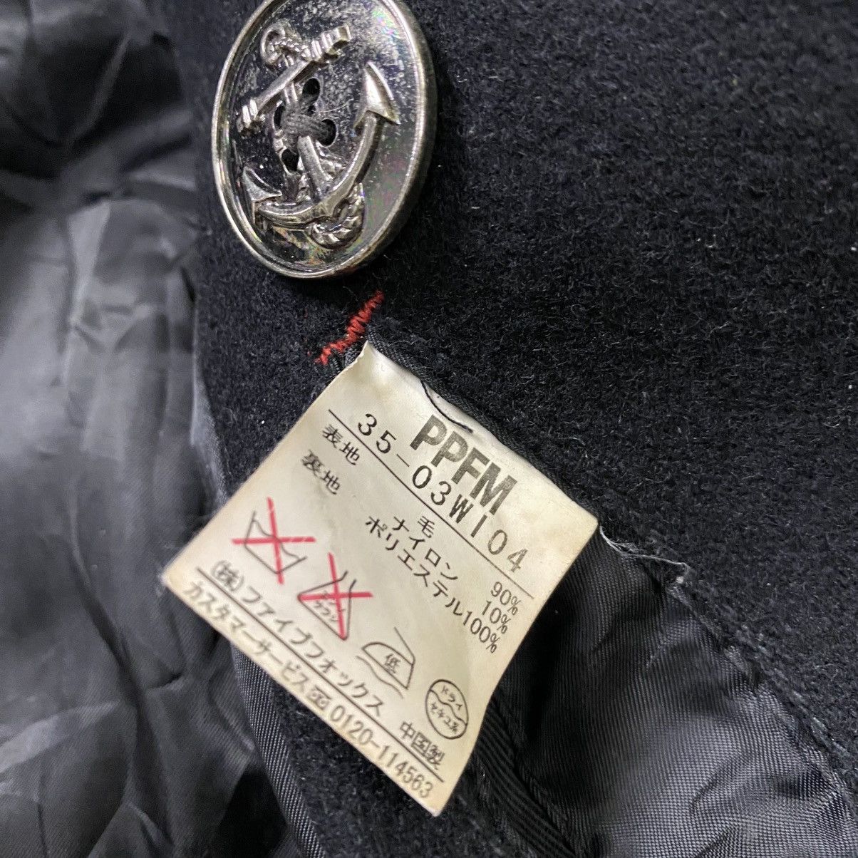 If Six Was Nine 🇯🇵 VINTAGE PPFM DOUBLE BREASTED PUNK GOTHIC WOOL JACKET Size US M / EU 48-50 / 2 - 16 Thumbnail