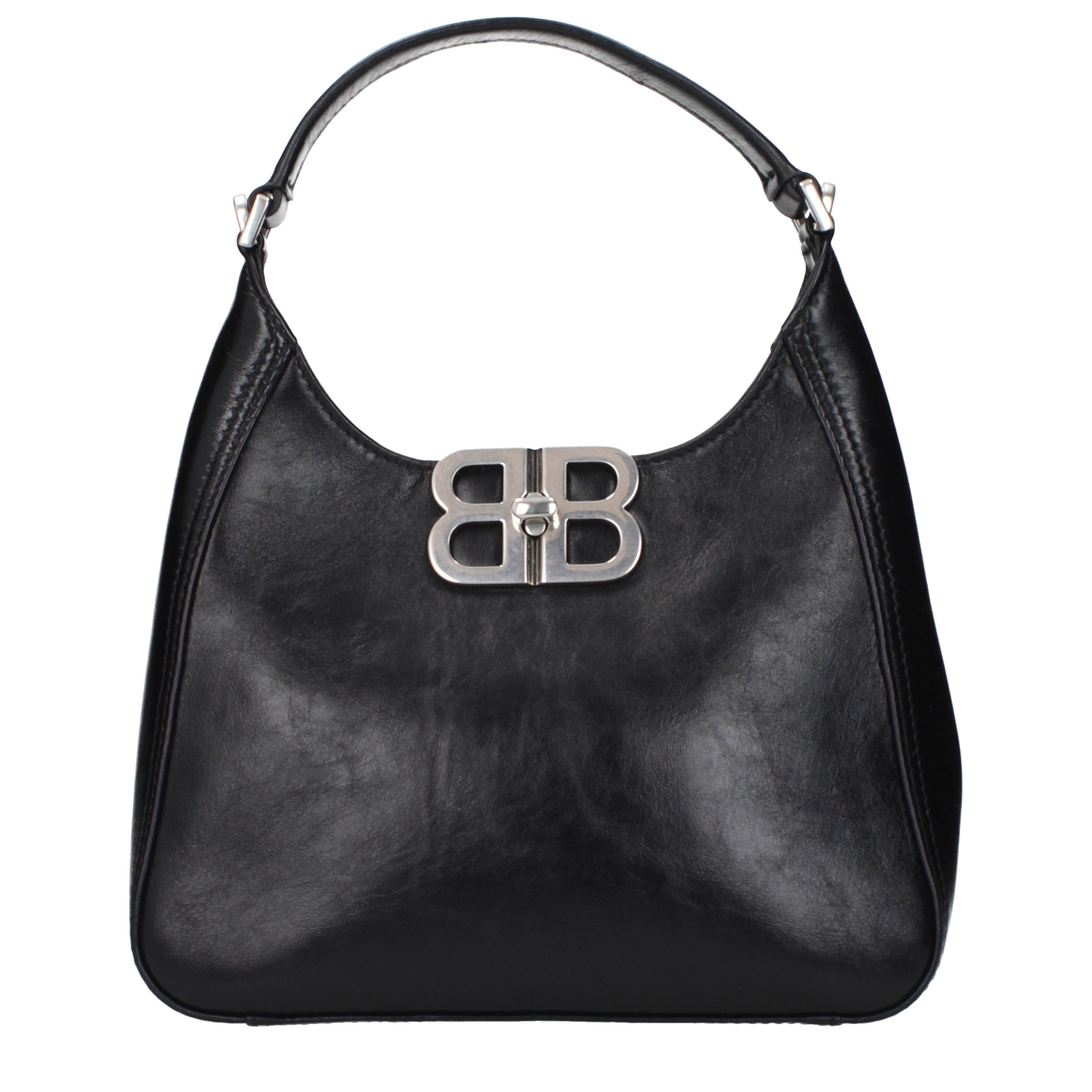 Balenciaga Balenciaga Handbags Women Leather Black Size ONE SIZE - 1 Thumbnail
