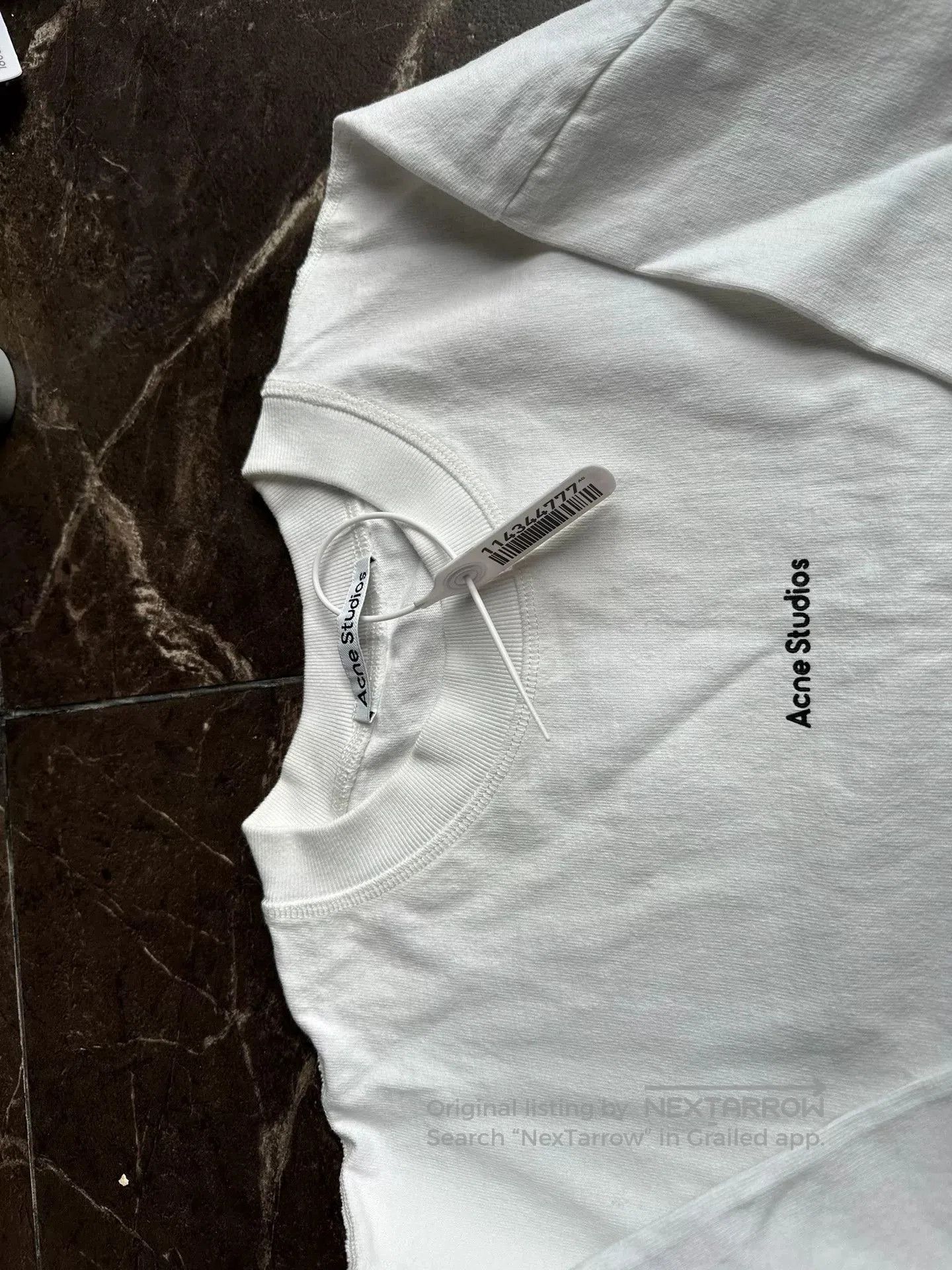 Acne Studios Acne Studios Men's Logo Print Cotton T. Size US L / EU 52-54 / 3 - 2 Thumbnail