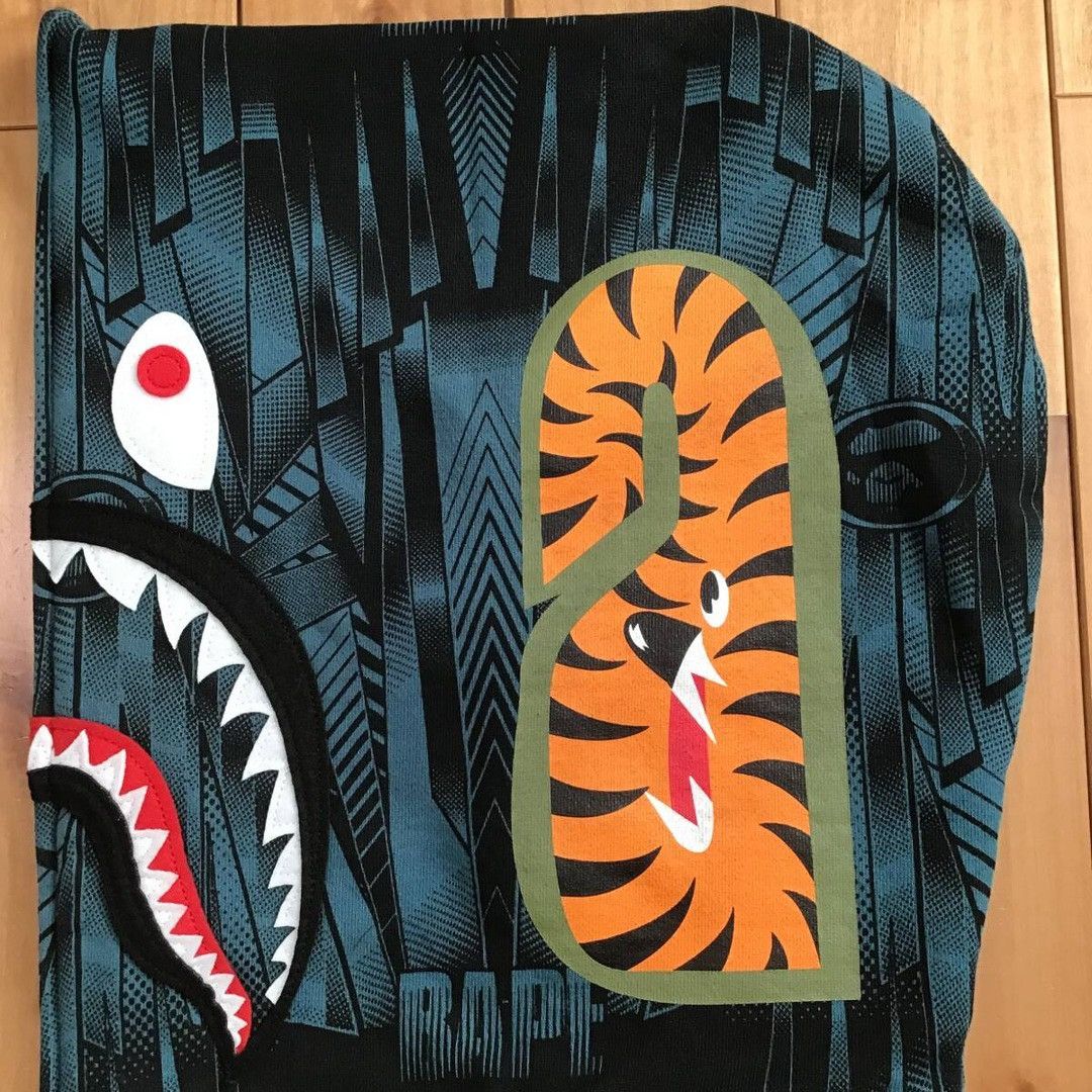 Bape BAPE SPEED RACER SHARK FULL ZIP HOODIE a bathing ape Size US XL / EU 56 / 4 - 5 Thumbnail