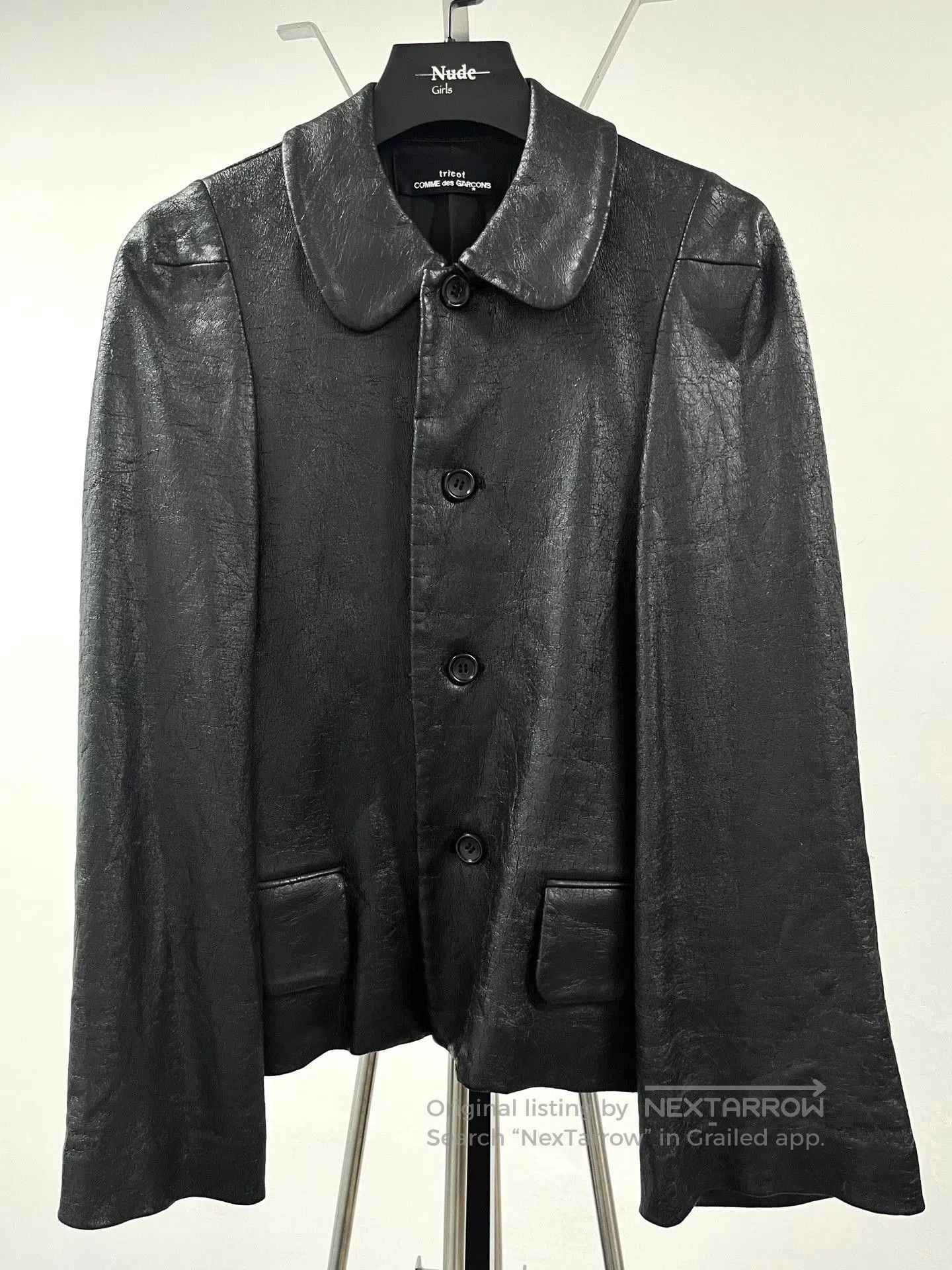 Other Comme des Garçons Tricot Faux Leather Coat. Size US M / EU 48-50 / 2 - 1 Thumbnail