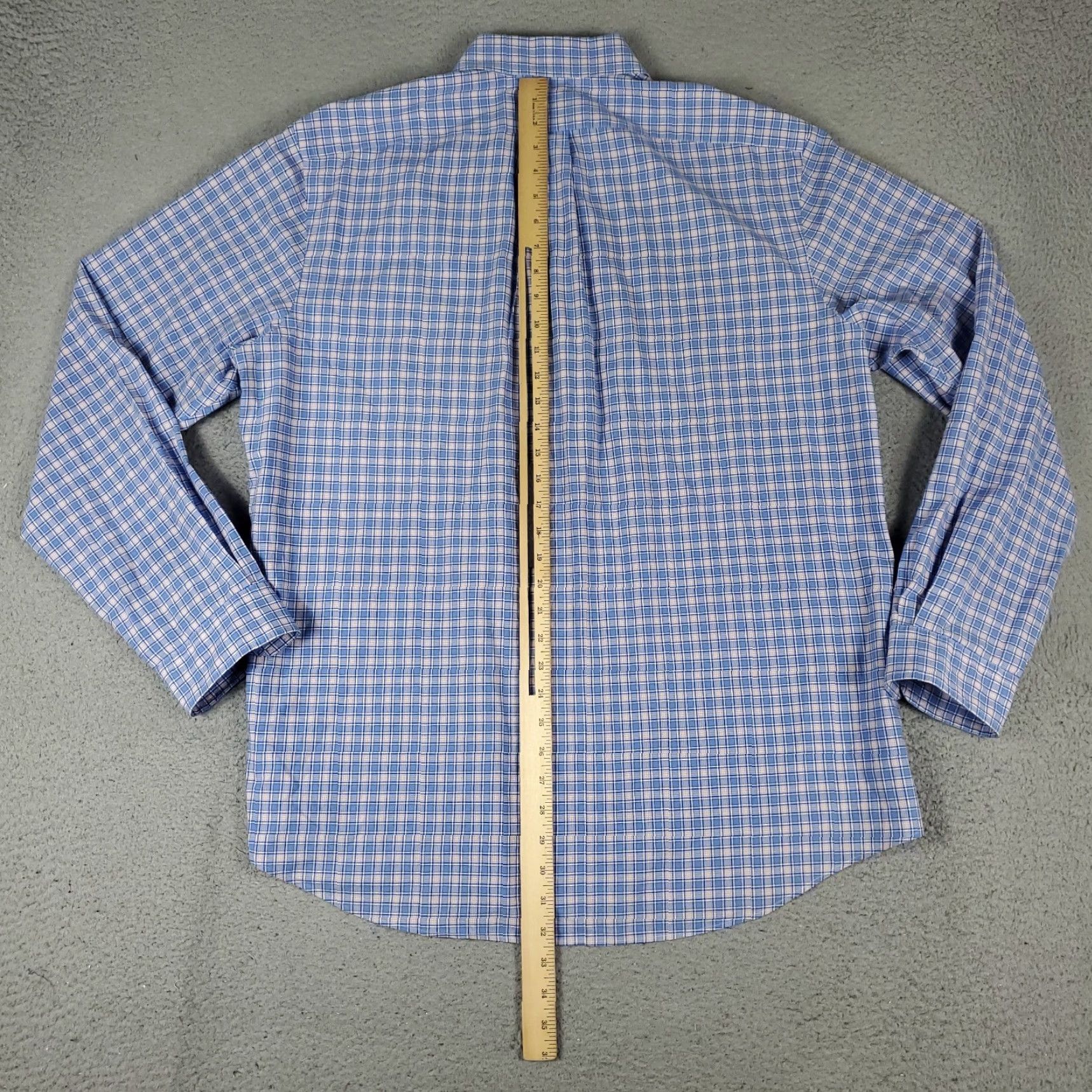 Ralph Lauren Ralph Lauren Shirt Mens XL Blue Plaid Pony Casual Button Up Long Sleeve Size US XL / EU 56 / 4 - 4 Thumbnail