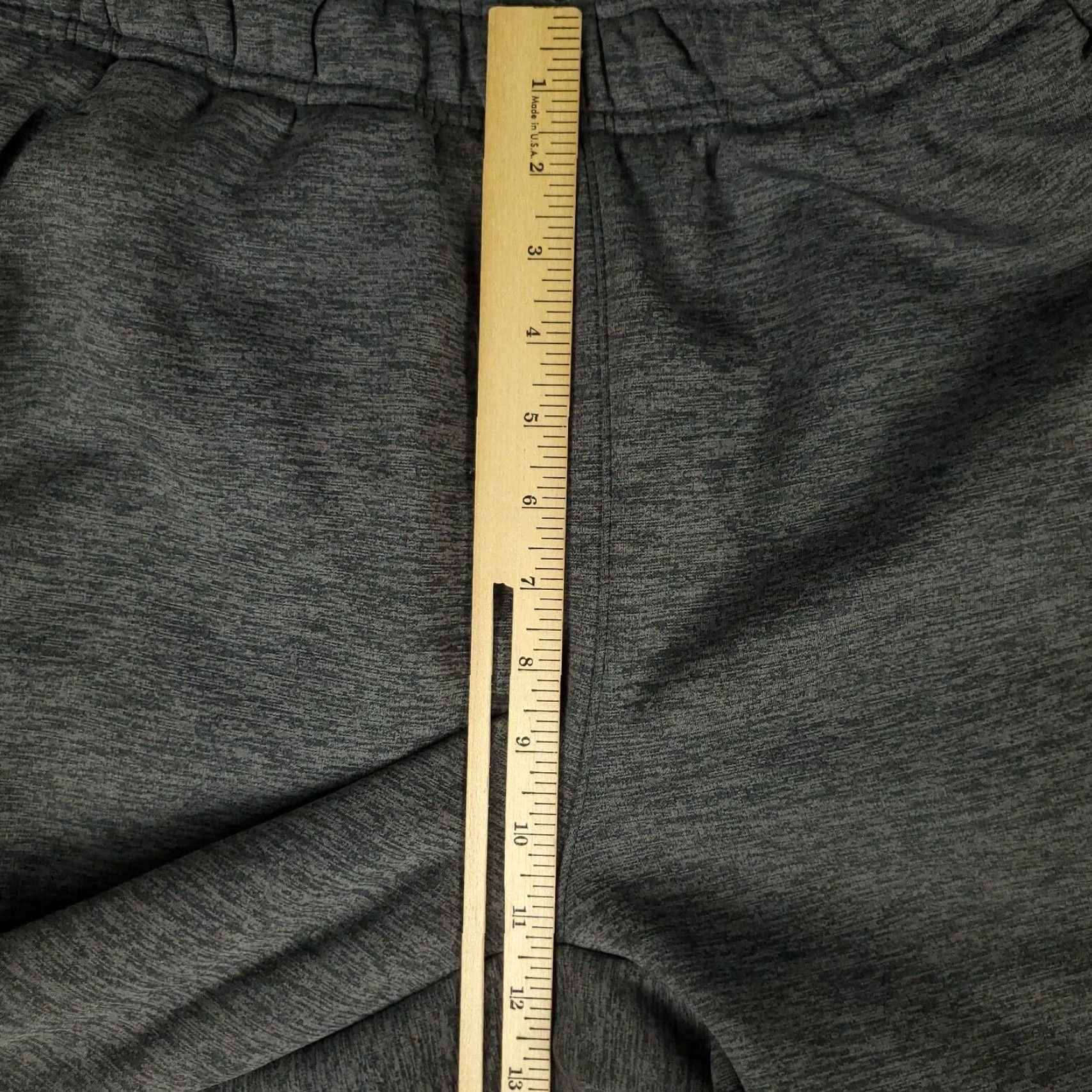 Nike Nike Pants Joggers Mens Size M Gray Therma Fit Pockets Sweatpants Fleece Cotton Polyester Tie Zipper Pocket Nike Swoosh Dri Fit Size US 31 - 4 Thumbnail