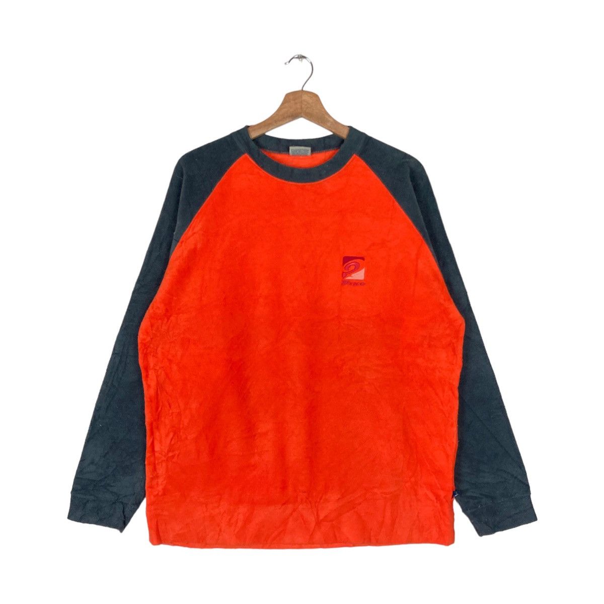Vintage Vintage Piko Hawaii Two Tone Pullover Jumper Fleece Size US M / EU 48-50 / 2 - 1 Thumbnail