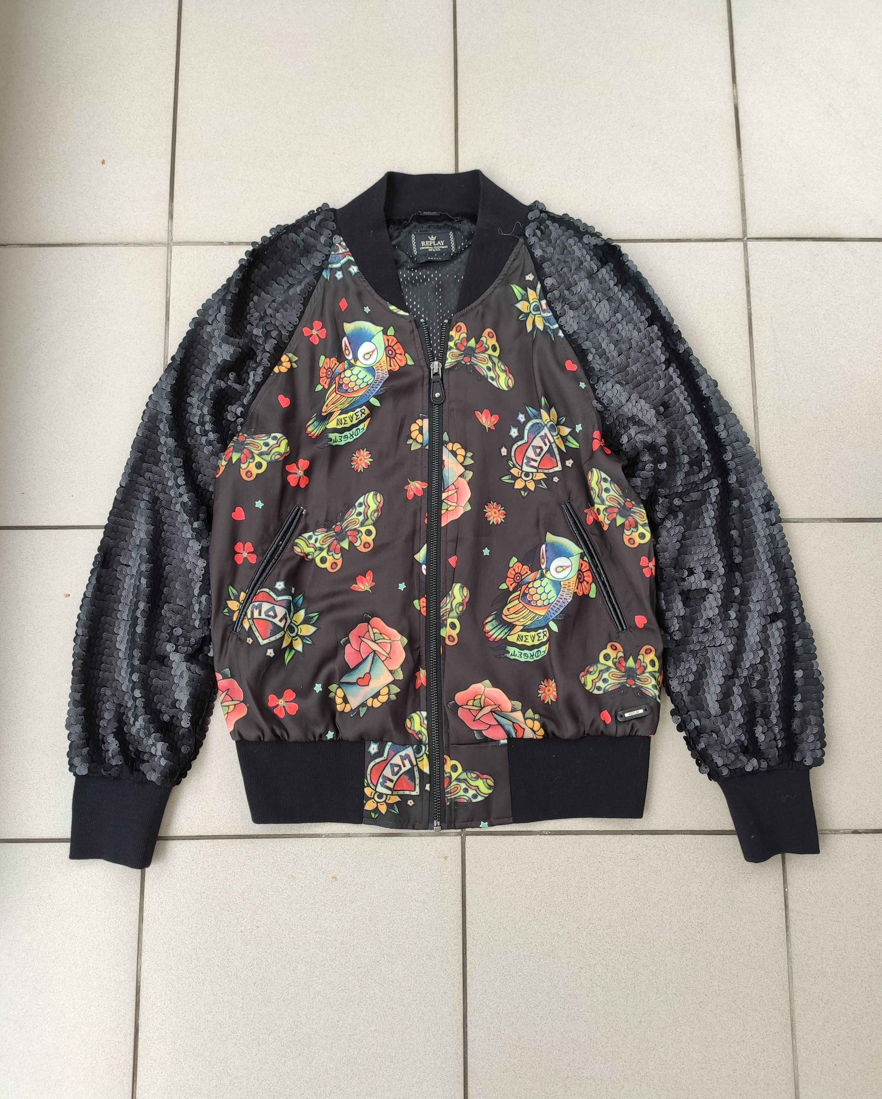 Replay Rare Replay jakcet retro abstract Size US S / EU 44-46 / 1 - 1 Thumbnail