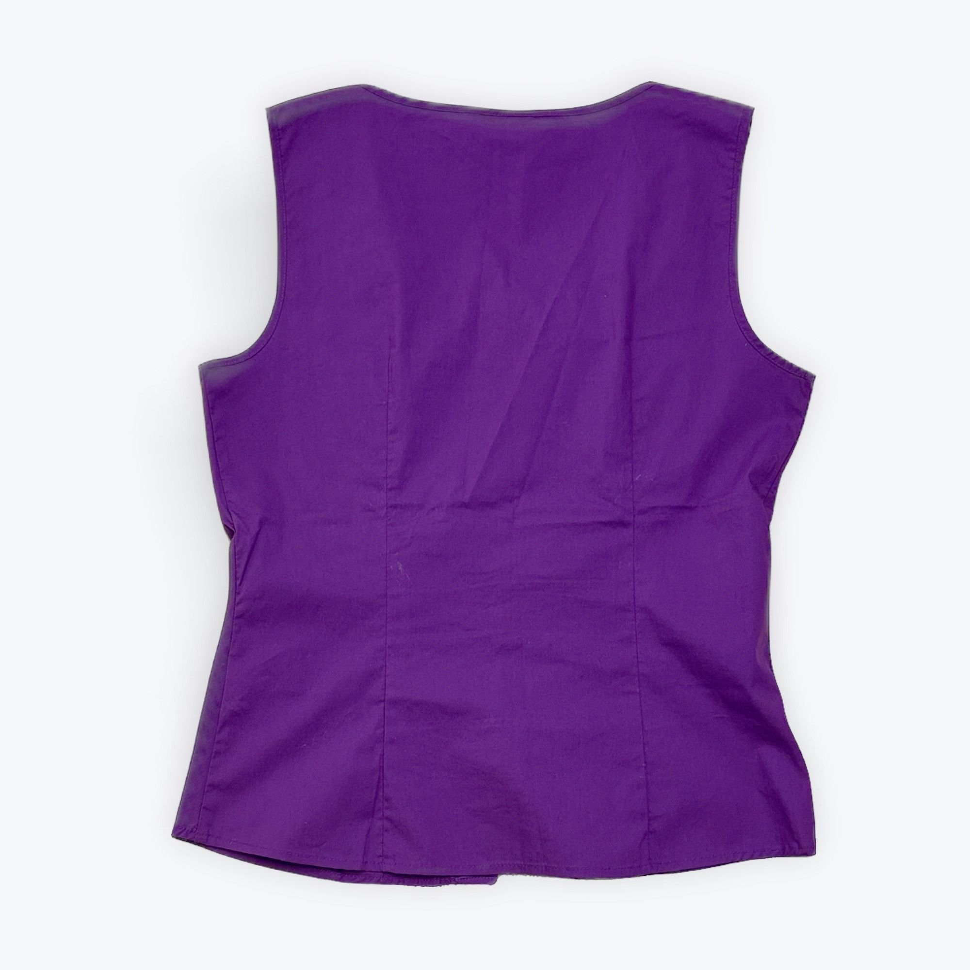Vintage S Vintage Suzy Purple Ruffled Top Size S / US 4 / IT 40 - 2 Thumbnail
