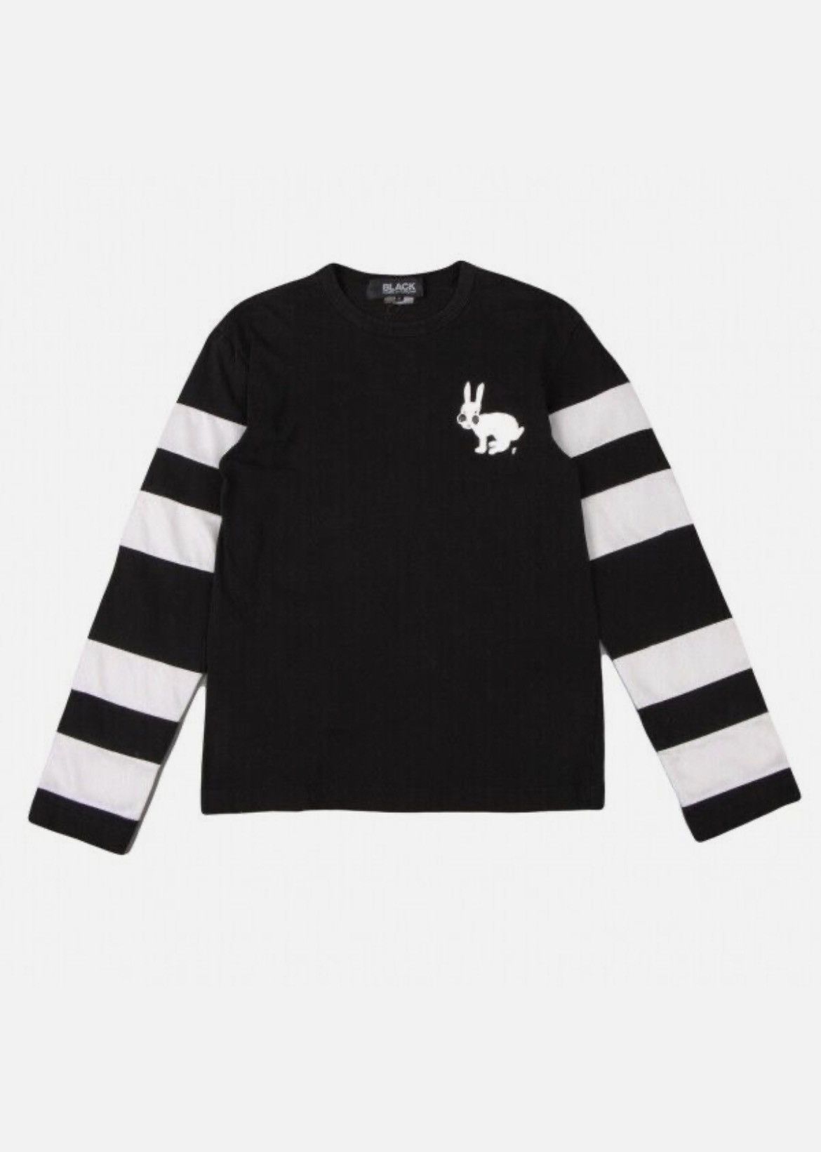 Comme des Garcons Black BLACK COMME des GARCONS Dyed Rabbit Printed Long Sleeve Size US S / EU 44-46 / 1 - 1 Thumbnail