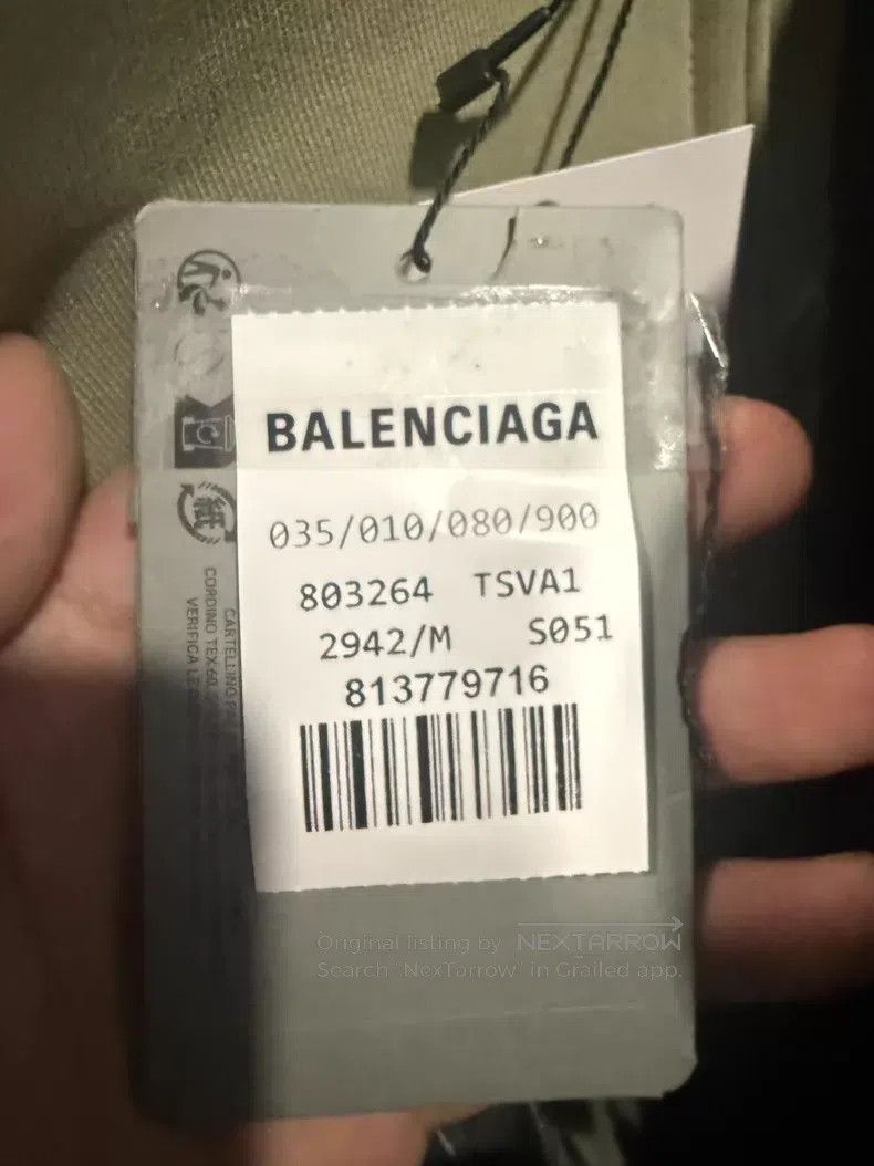 Balenciaga Balenciaga Military Green Destroyed Washed Zip-Up Hoodie J Size US M / EU 48-50 / 2 - 5 Thumbnail