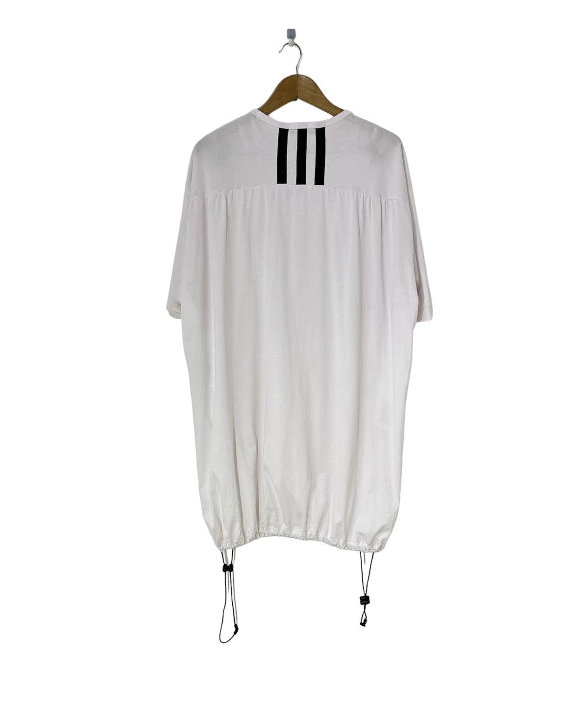 Y-3 × Yohji Yamamoto Yohji Yamamoto Y3 X Adidas Oversized Shirt Design 3 Stripe Size US M / EU 48-50 / 2 - 2 Thumbnail