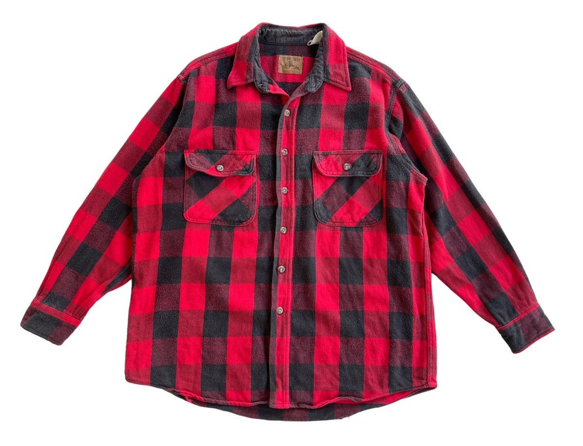Field & Stream Vintage Field & Stream Flannel Shirt Size US XL / EU 56 / 4 - 3 Thumbnail