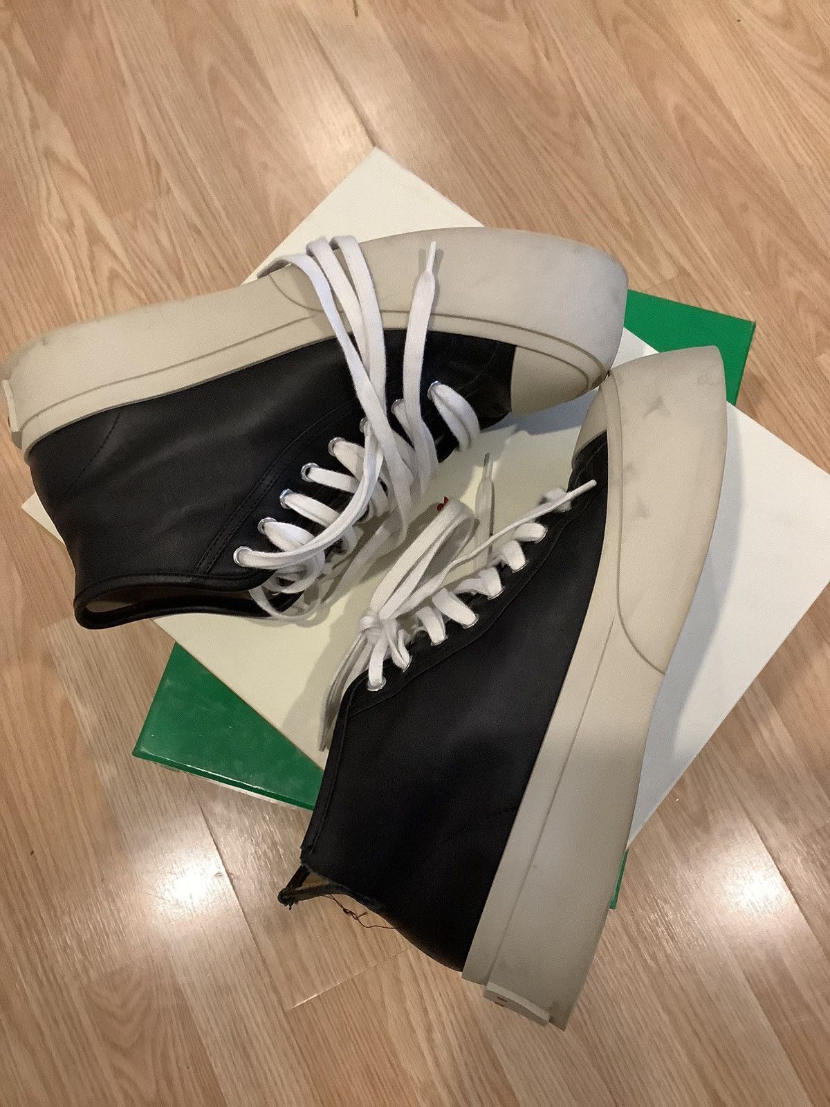 Marni Marni leather high top Size US 10.5 / EU 43-44 - 1 Thumbnail