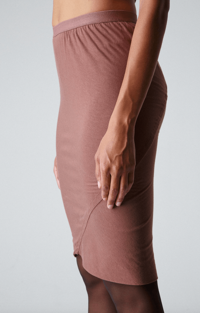 Rick Owens Lilies $575 Rick Owens Lilies Ruched Pencil Skirt Size 26" / US 2 / IT 38 - 3 Thumbnail