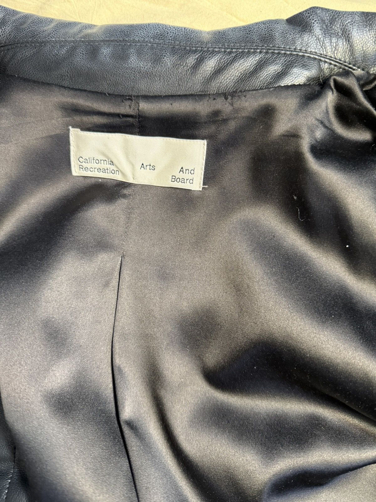 California Arts. California Arts Fairfax Vegan Blouson | Black Size US L / EU 52-54 / 3 - 5 Thumbnail