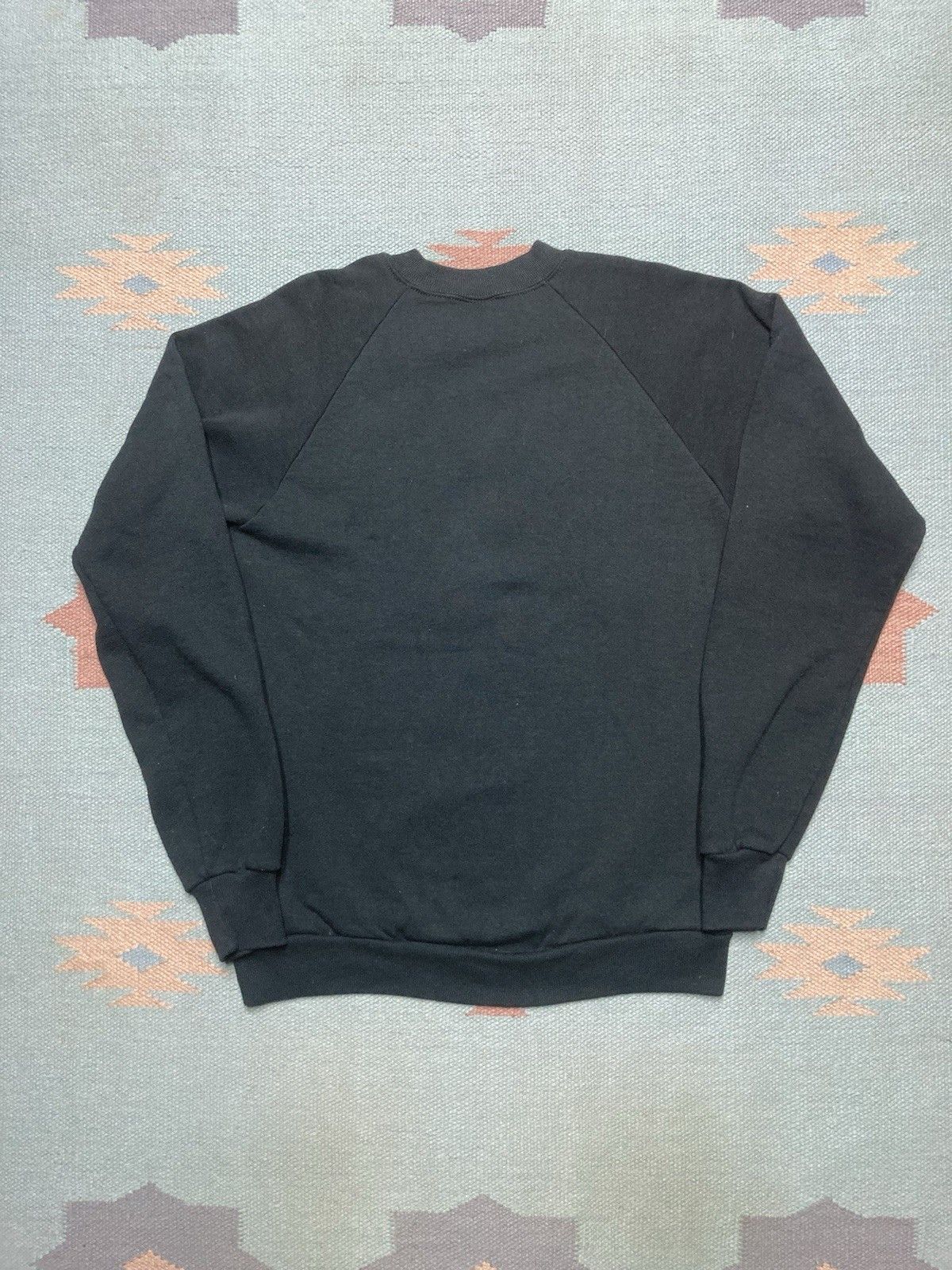 Vintage Vtg 80s sweatshirt wolf animal nature tee night moon medium Size US M / EU 48-50 / 2 - 5 Thumbnail