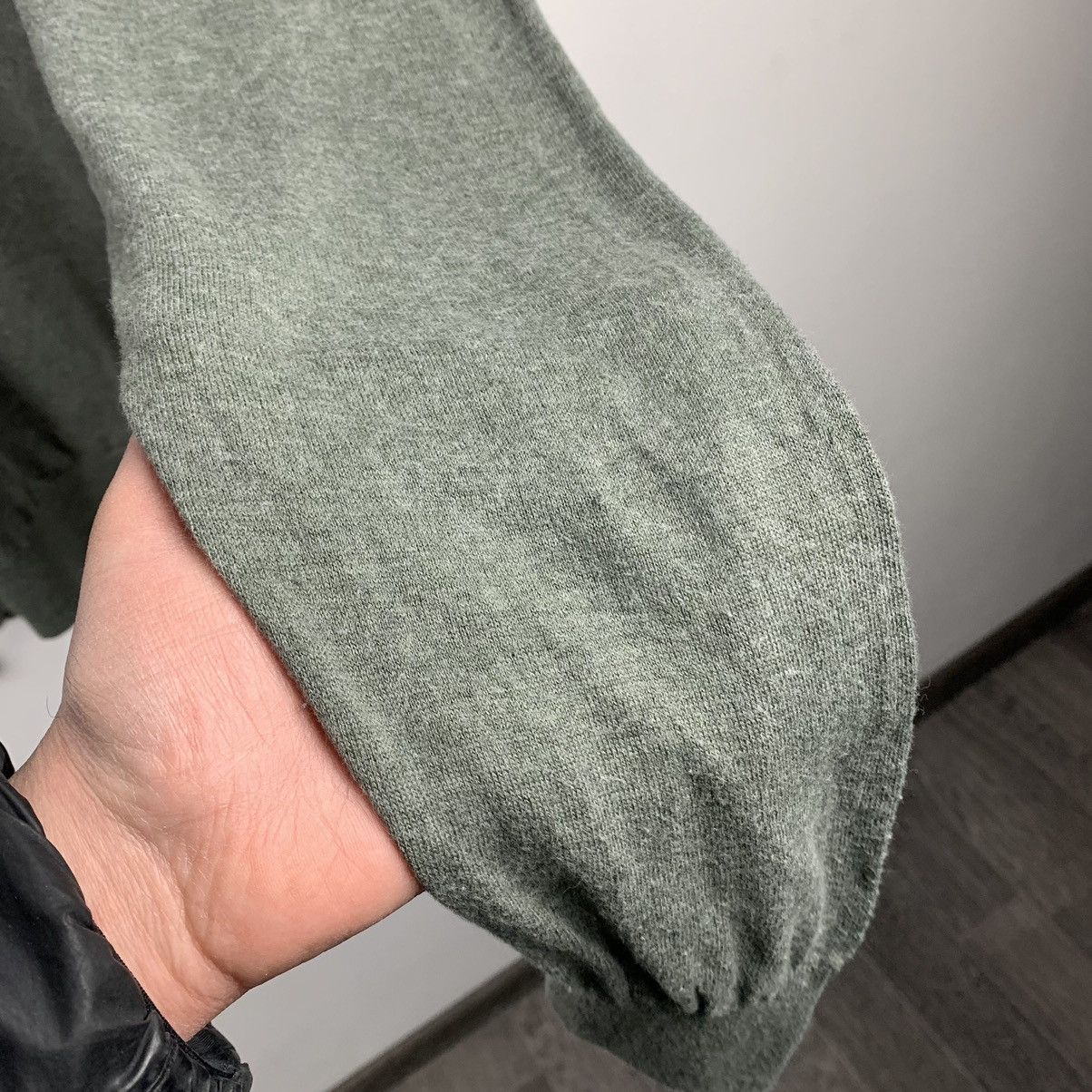 Suitsupply Men’s Suitsupply Linen Cotton Green Sweater Size XXL Size US XXL / EU 58 / 5 - 12 Thumbnail