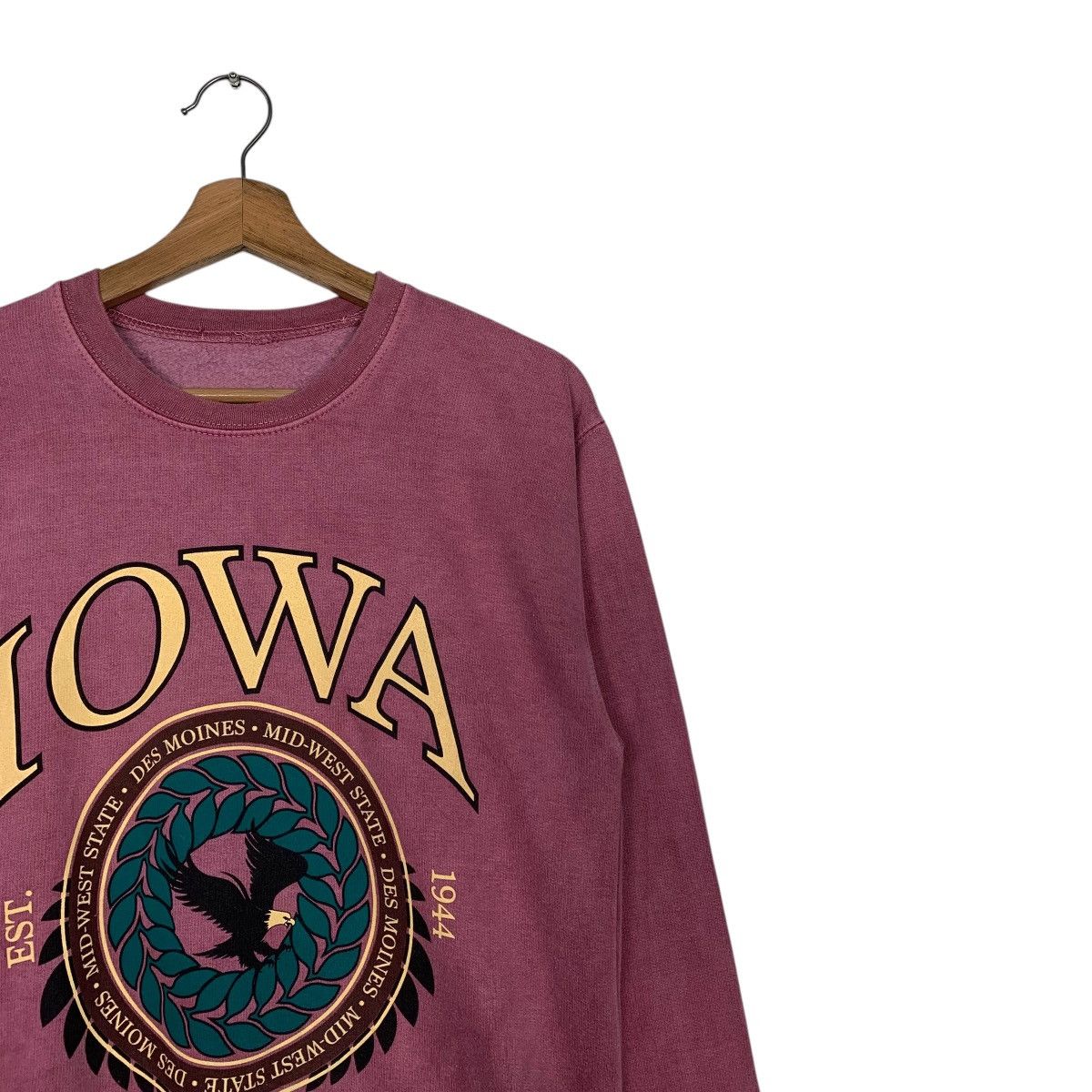 Japanese Brand Vintage Iowa Missouri Crewneck Sweatshirt Size US S / EU 44-46 / 1 - 5 Thumbnail
