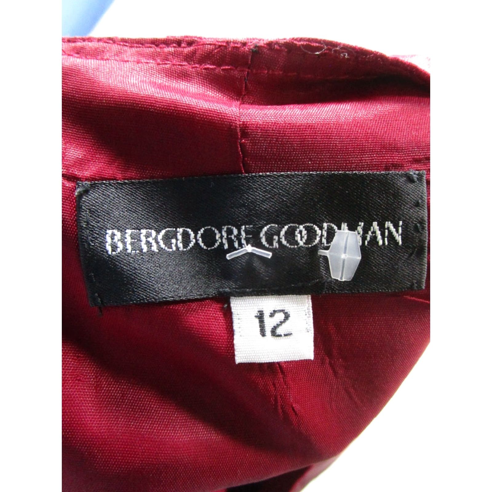 Bergdorf Goodman VINTAGE Bergdore Goodman Tank Top Women's 12 Red Silk Blend Sleeveless Casual Blouse Size XL / US 12-14 / IT 48-50 - 3 Thumbnail