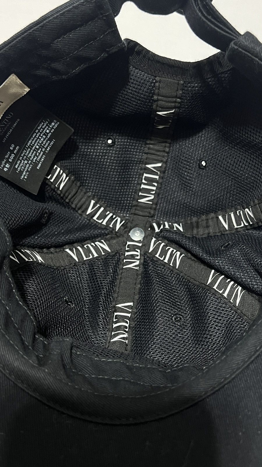 Valentino Valentino Box Logo Hat Size ONE SIZE - 8 Thumbnail
