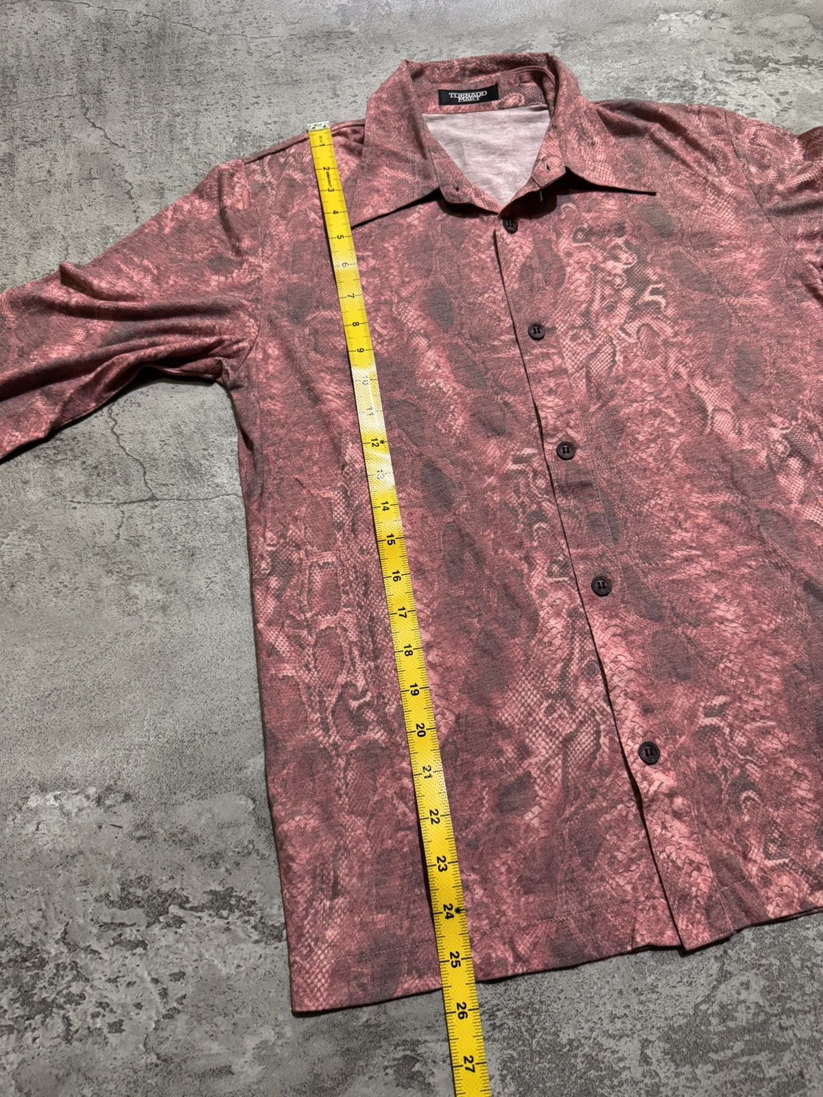 Tornado Mart 2000s Tornado Mart Snakeskin Ifsixwasnine Shirt Size US M / EU 48-50 / 2 - 8 Thumbnail