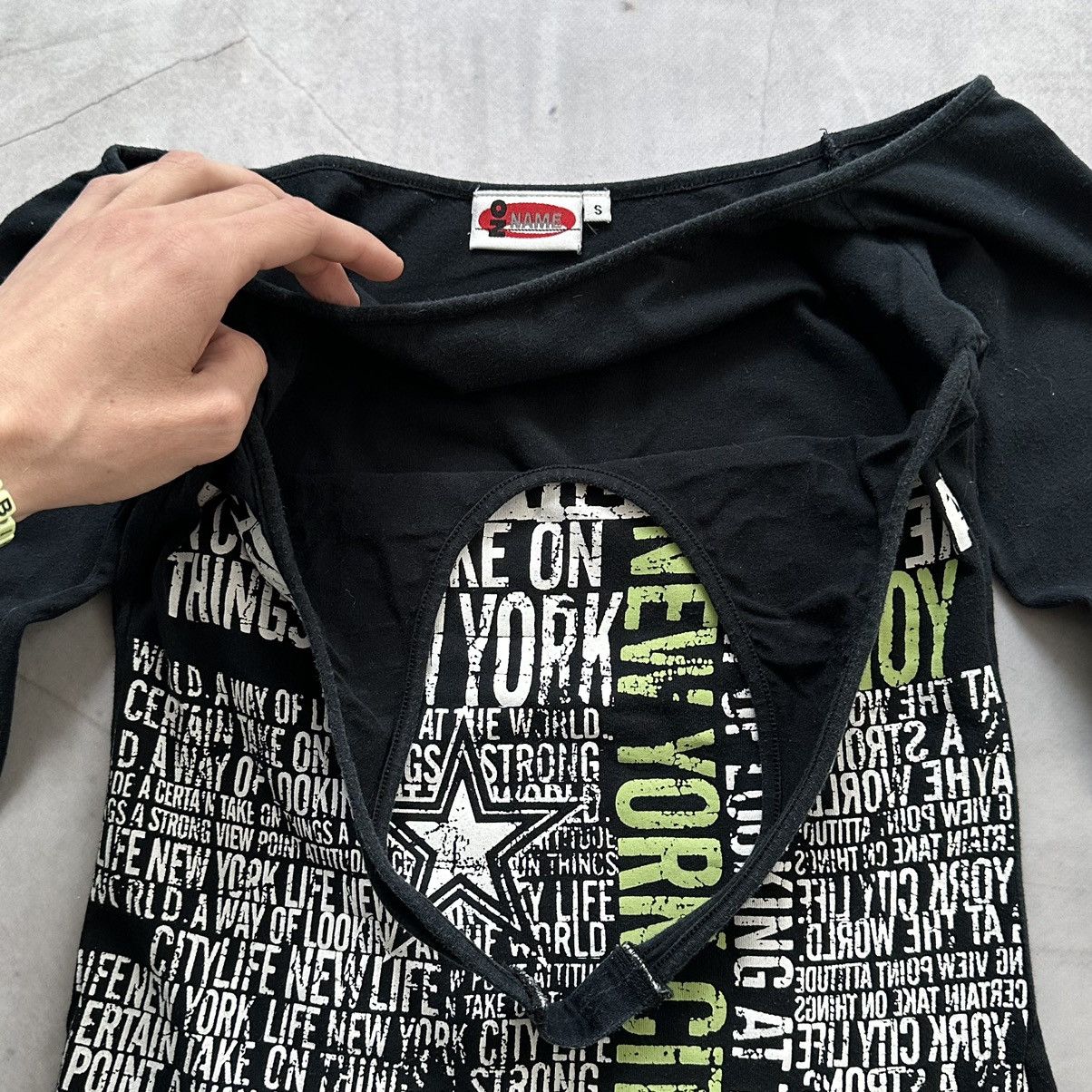 Hysteric Glamour × Undercover Y2K New York Hysteric Glamour Style Tank Top Long Sleeve Size S / US 4 / IT 40 - 8 Thumbnail