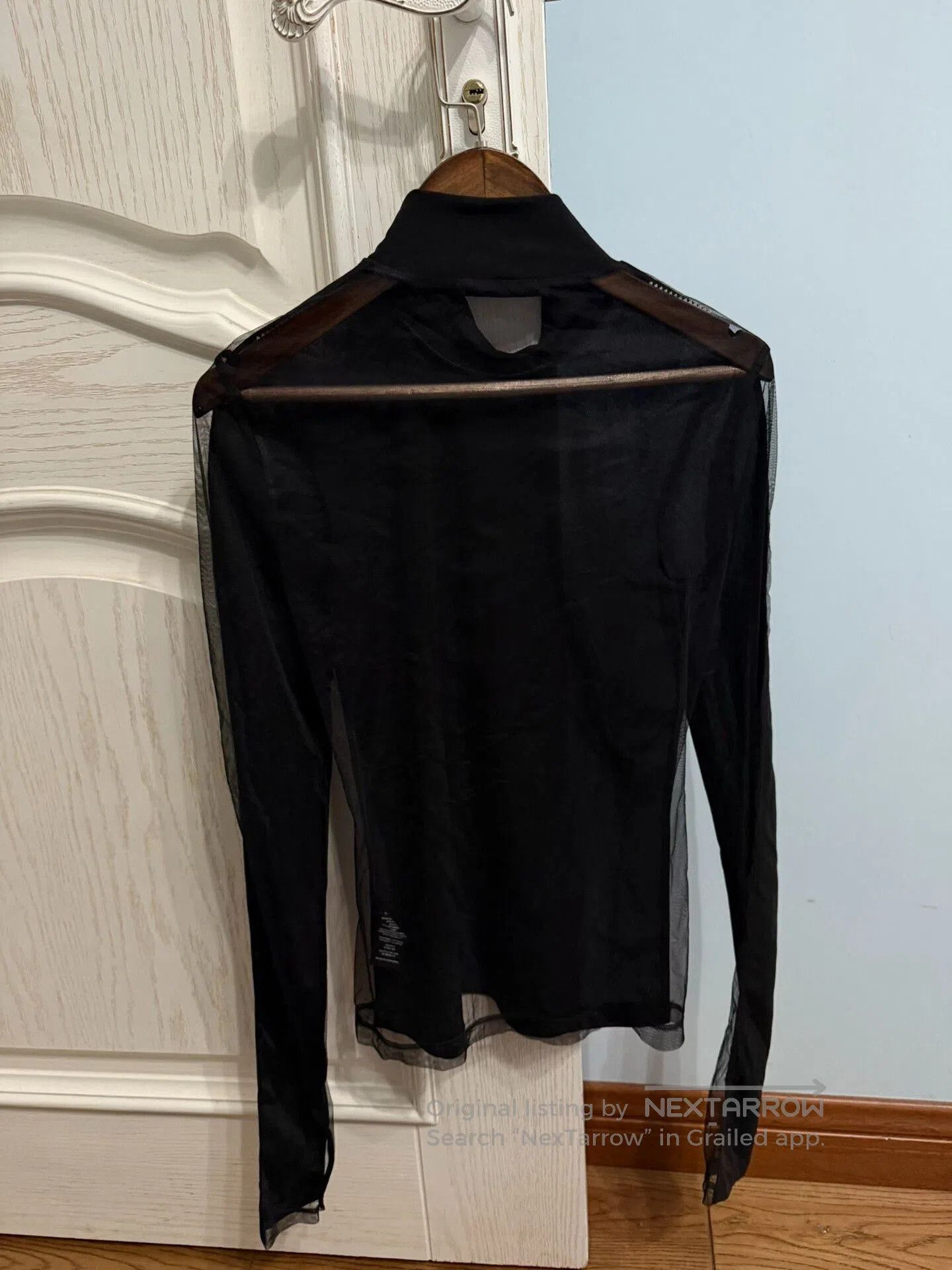 Helmut Lang Helmut Lang Sheer Layered Top. Size S / US 4 / IT 40 - 4 Thumbnail