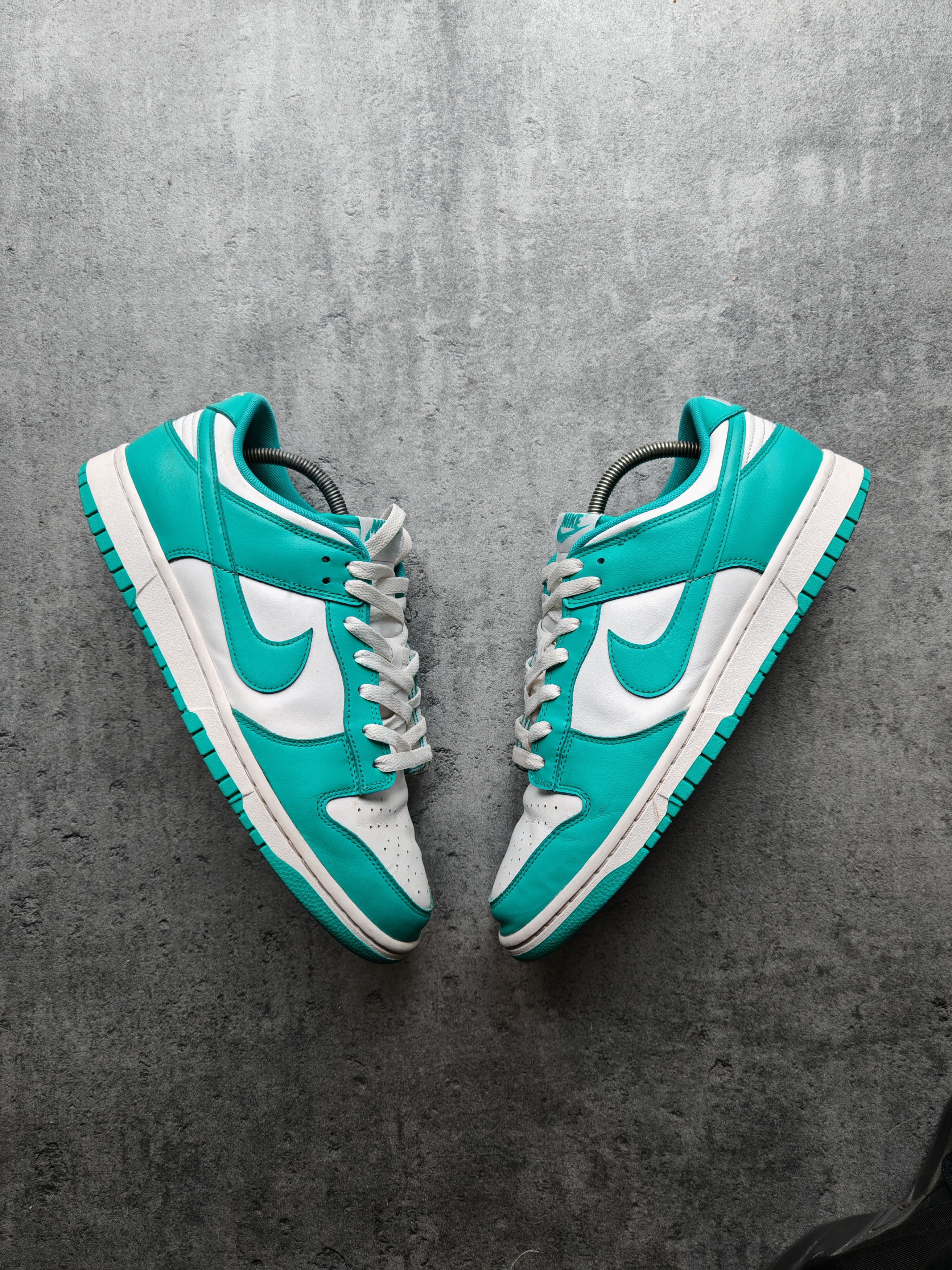 Nike 🍀Nike Dunk Low Clear Jade Streetwear Y2K BlockCore Size US 11.5 / EU 44-45 - 1 Thumbnail