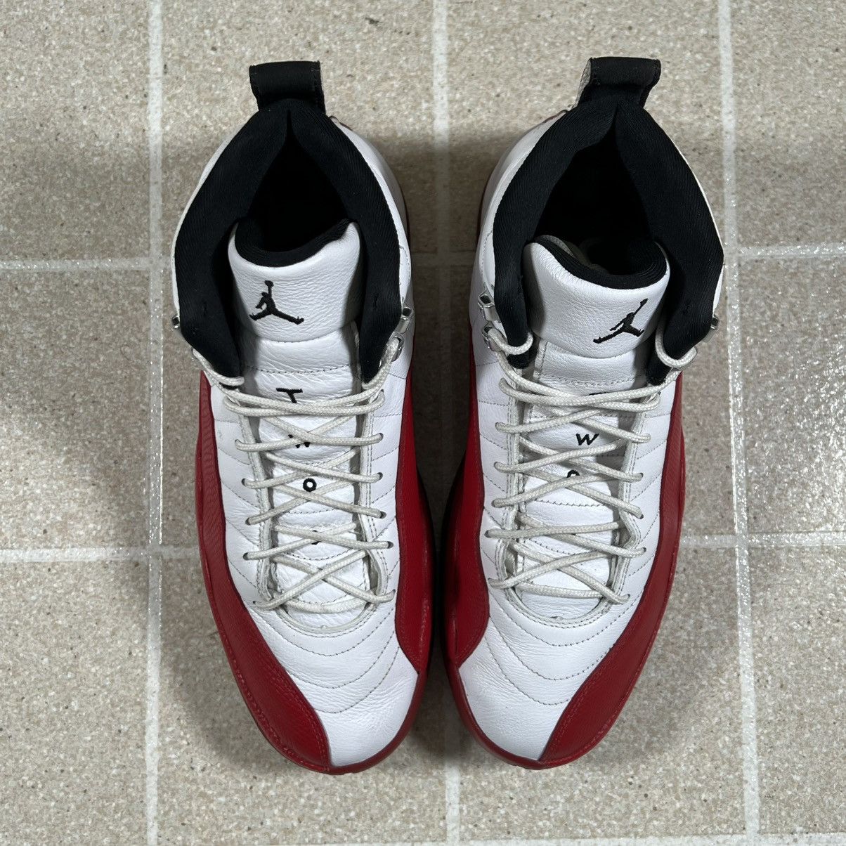 Jordan Brand Nike Air Jordan 12 Retro 2023 Mid Cherry Size 12 CT8013-116 Size US 12 / EU 45 - 3 Thumbnail