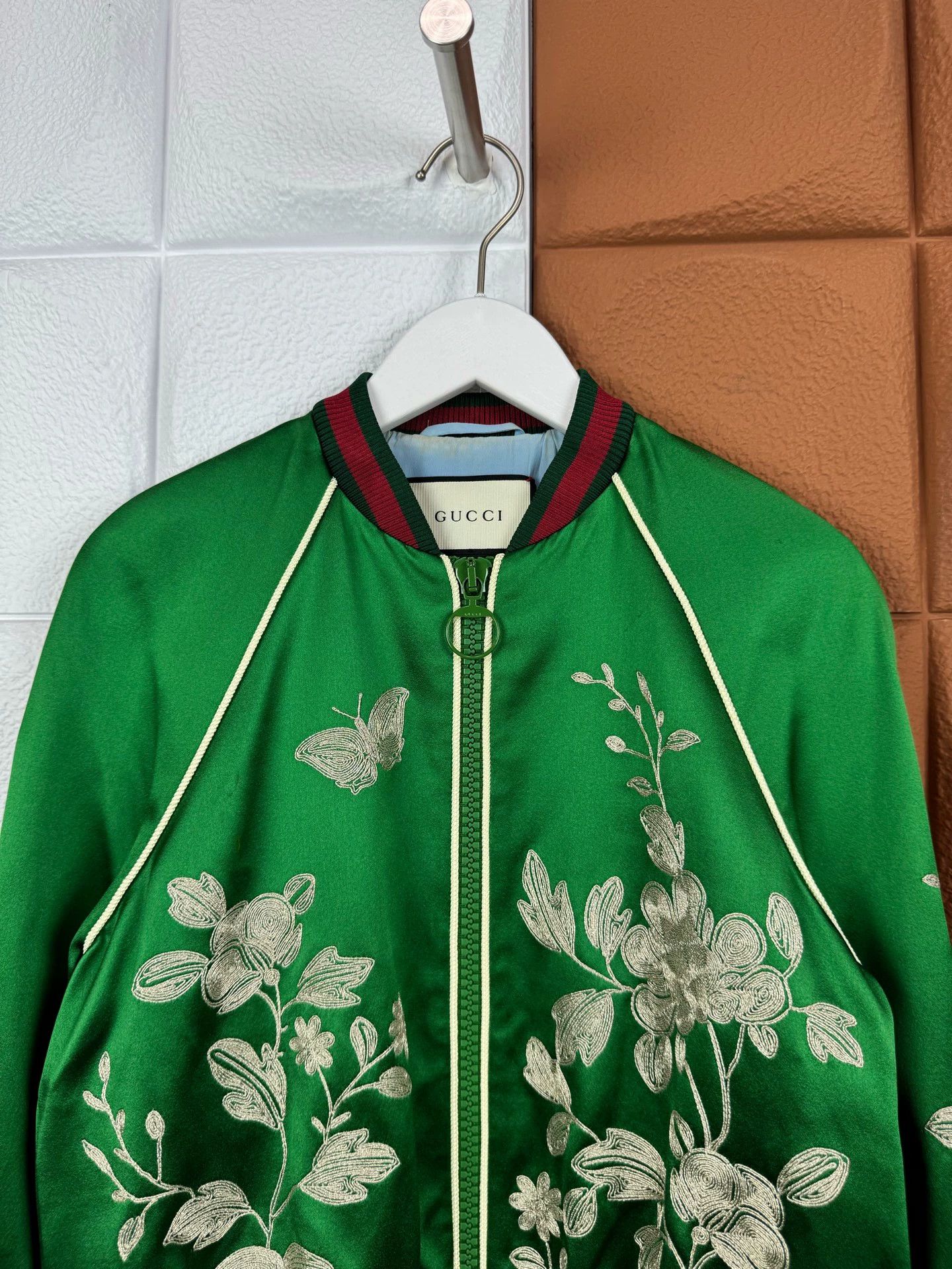 Gucci Gucci Embroidered Varsity Jacket Women's 38 Size XS / US 0-2 / IT 36-38 - 2 Thumbnail