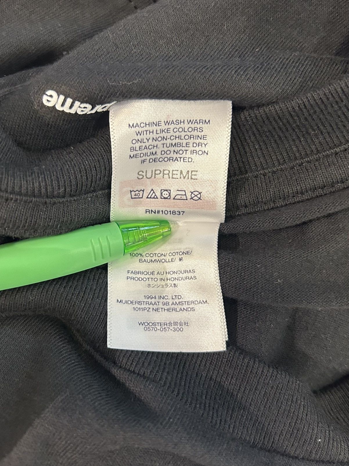 Supreme Supreme M.O.P. Tee Size US L / EU 52-54 / 3 - 8 Thumbnail