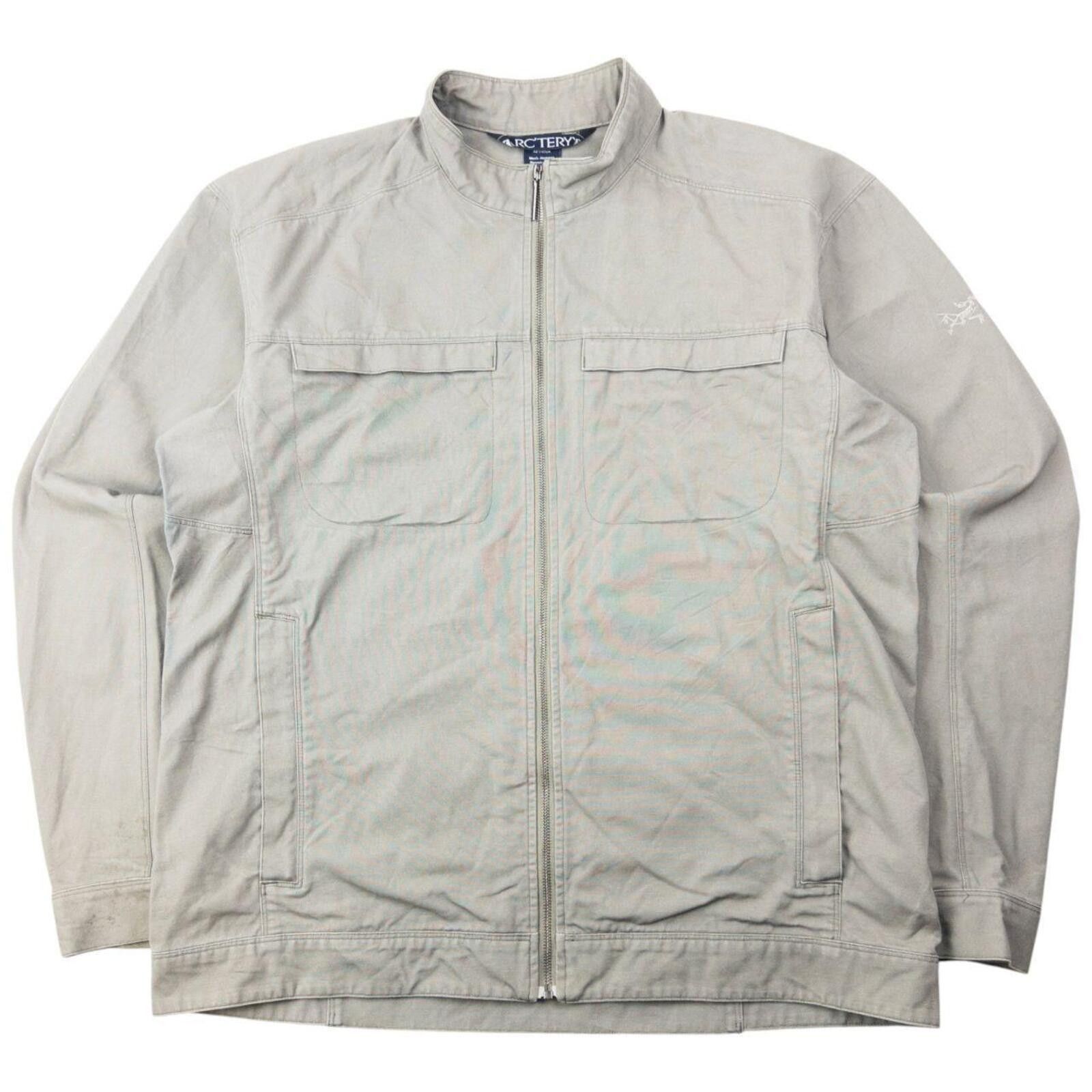 Arc'teryx Vintage 2000s Arcteryx Crosswire Canvas ZipUp Jacket Size XL Size US XL / EU 56 / 4 - 1 Thumbnail