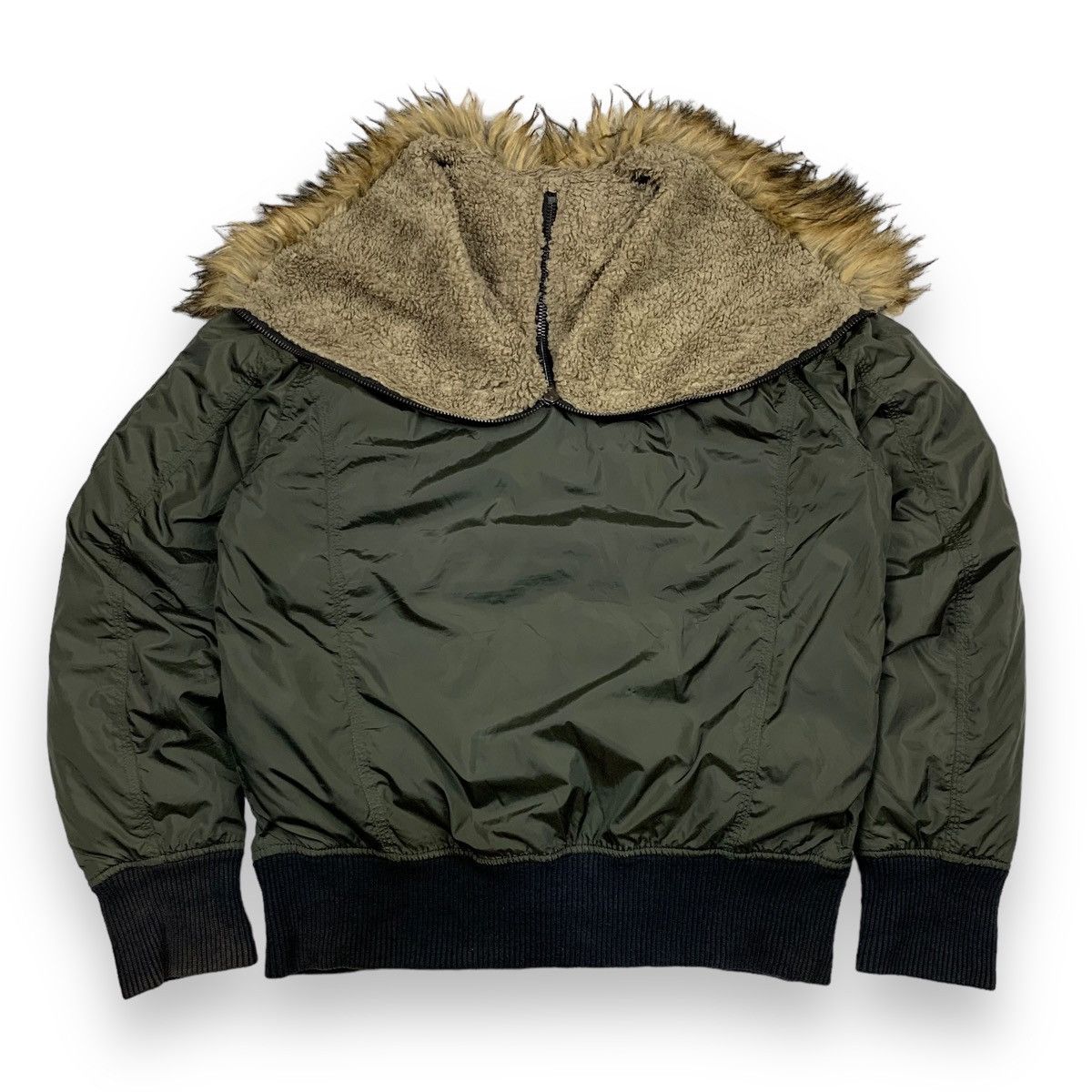 Diesel Diesel puffer fur bomber jacket Size US XL / EU 56 / 4 - 2 Thumbnail