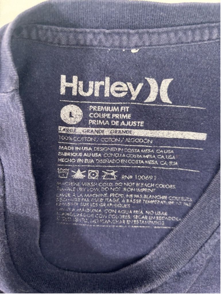 Hurley Men's Hurley Long Sleeve T-Shirt Size L Blue Size US L / EU 52-54 / 3 - 6 Thumbnail