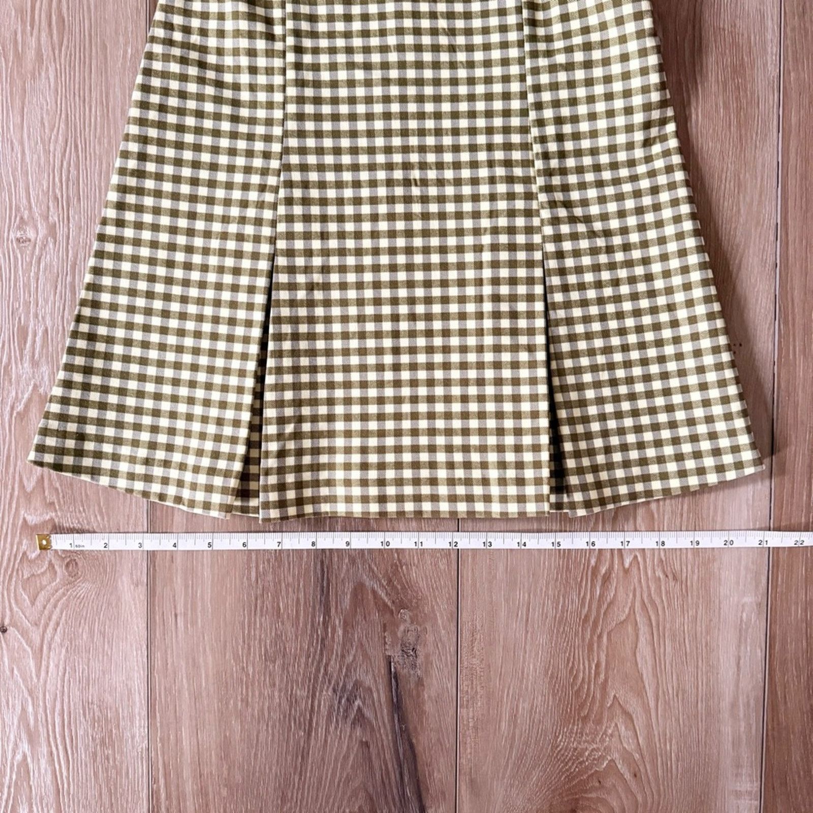 Urban Outfitters Urban Outfitters Margot Strapless Drop Waist Gingham Dress M Size M / US 6-8 / IT 42-44 - 12 Thumbnail
