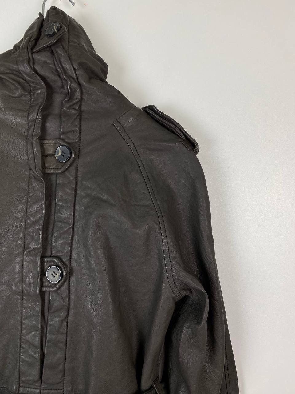 Allsaints Allsaints leather whitton coat woman size 12 Size XL / US 12-14 / IT 48-50 - 9 Thumbnail