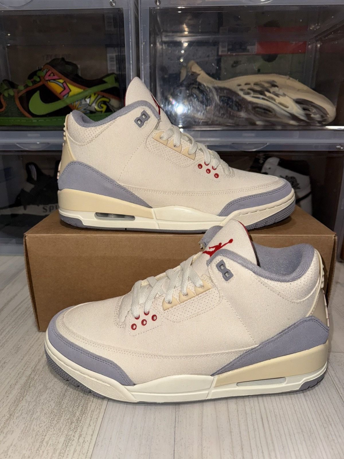 Jordan Brand Air Jordan 3 Retro Muslin Size US 9.5 / EU 42-43 - 2 Thumbnail