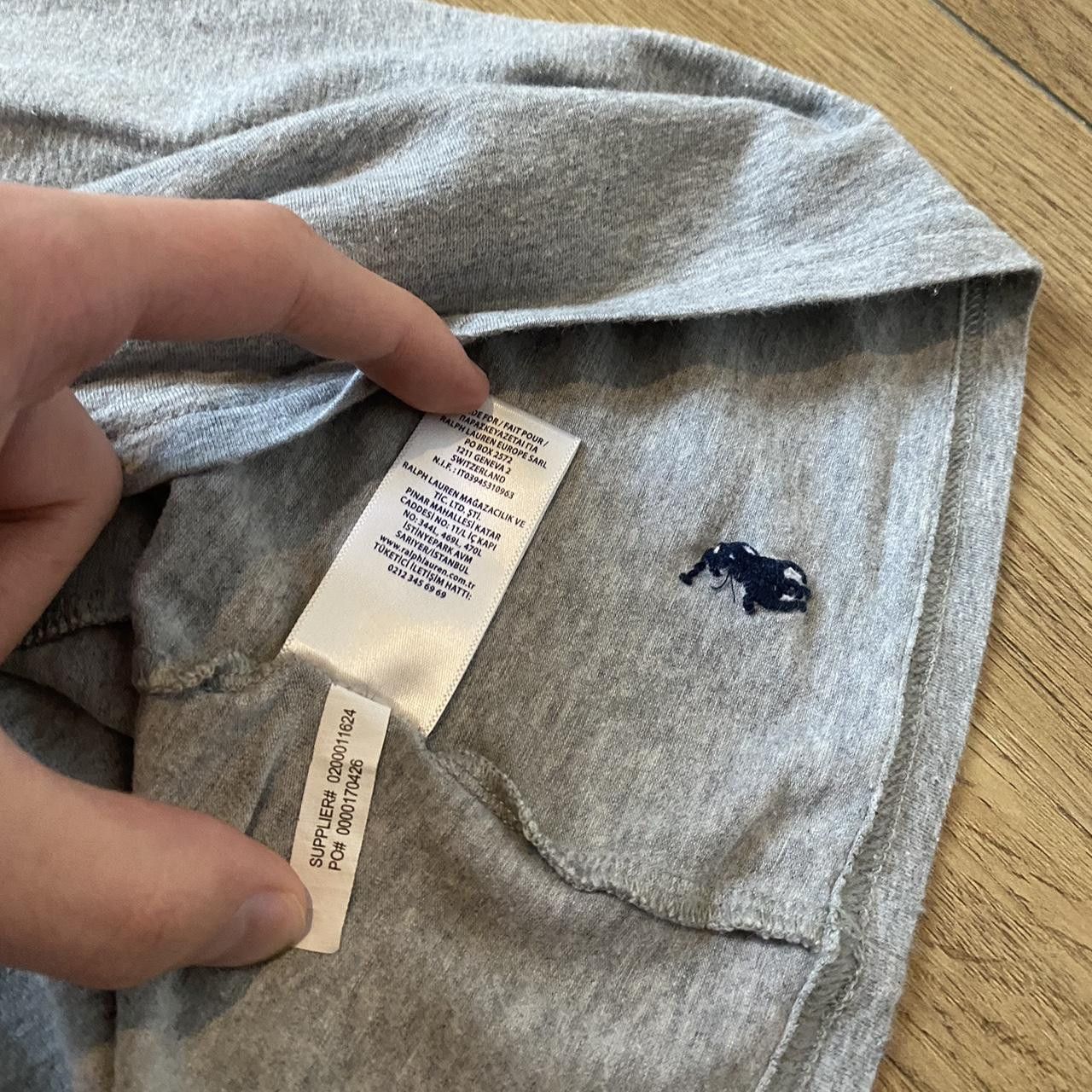 Polo Ralph Lauren Grey Polo Ralph Lauren T-shirt #preppy Basic Size US M / EU 48-50 / 2 - 5 Thumbnail