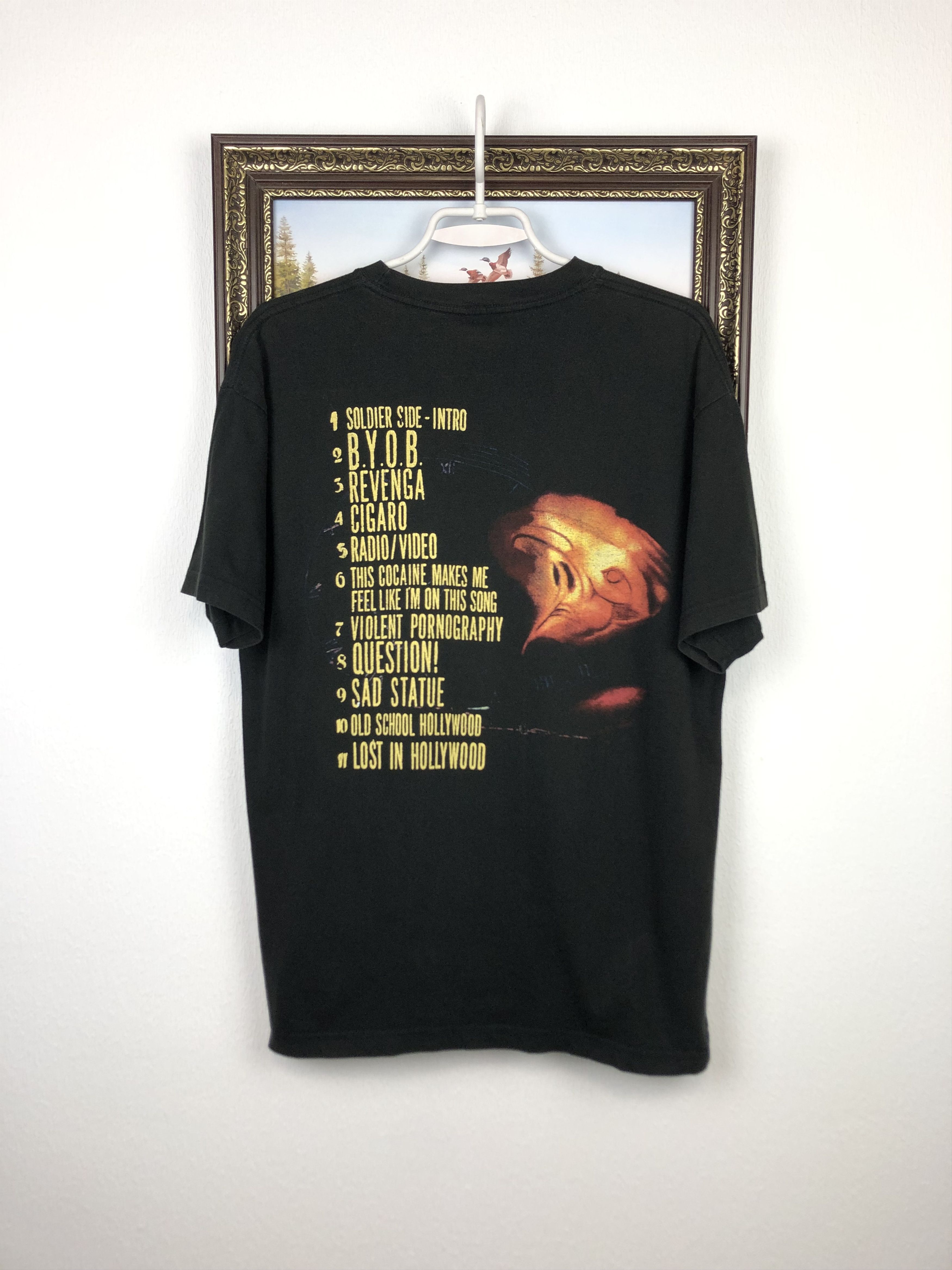 Band Tees Vintage System Of A Down Mezmerize Band Shirt Over Print Tee Size US M / EU 48-50 / 2 - 8 Thumbnail