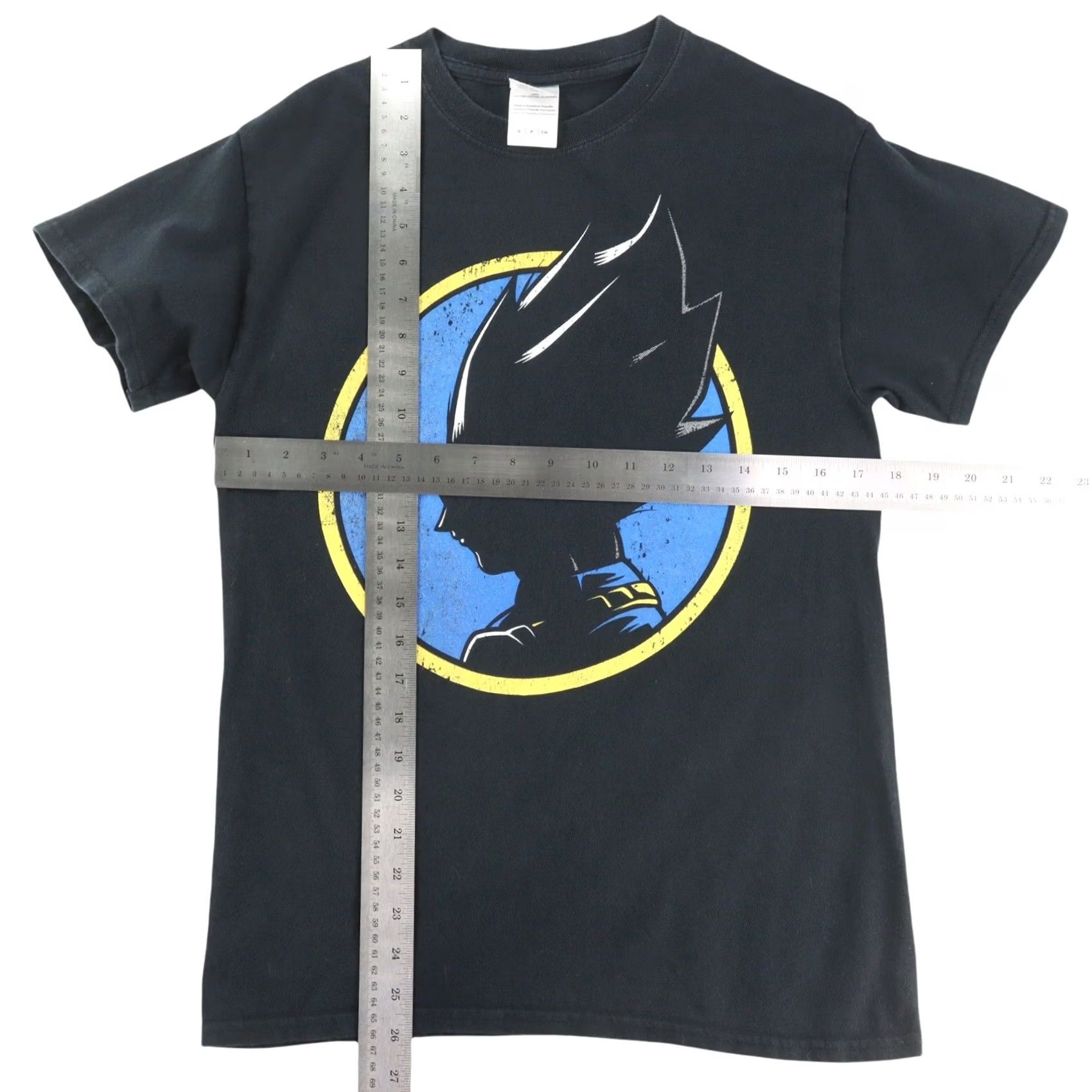Gildan VINTAGE Dragonball Z Tshirt Crew Neck Black Small Men Gildan VTG 2000s Vegeta Goku Cartoon 90s Anime Graphic Print Shirt Size US S / EU 44-46 / 1 - 3 Thumbnail