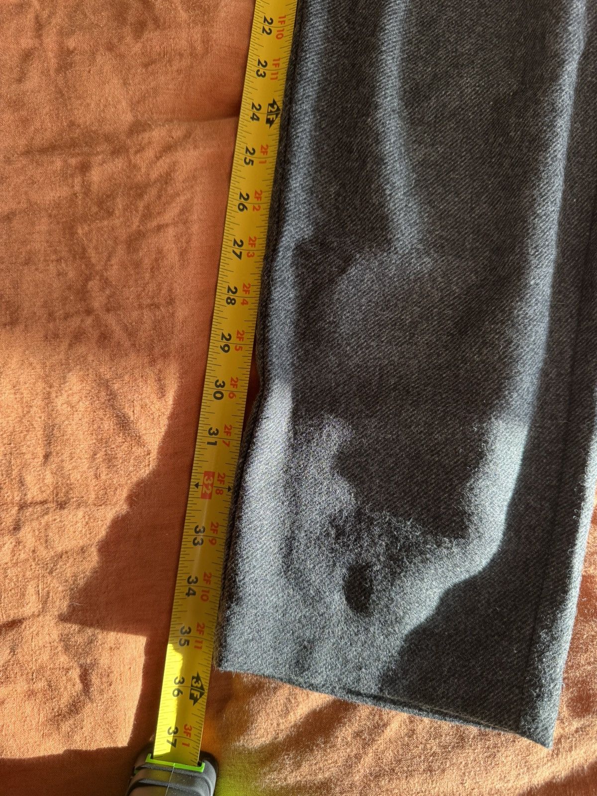 I Love Ugly I Love Ugly "Slim Kobe" Wool Blend Trousers Size US 27 - 5 Thumbnail