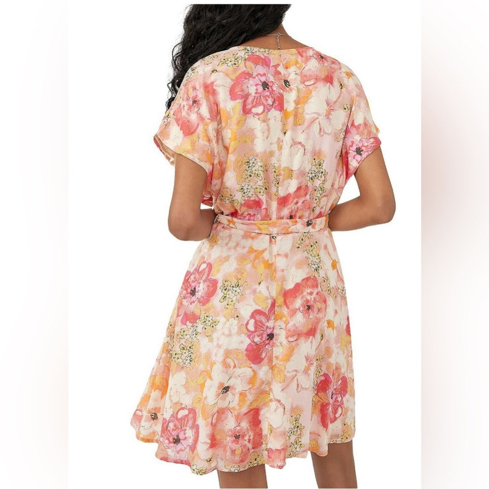 Free People NWT Freddie tie mini dress by Free People Size L / US 10 / IT 46 - 2 Thumbnail