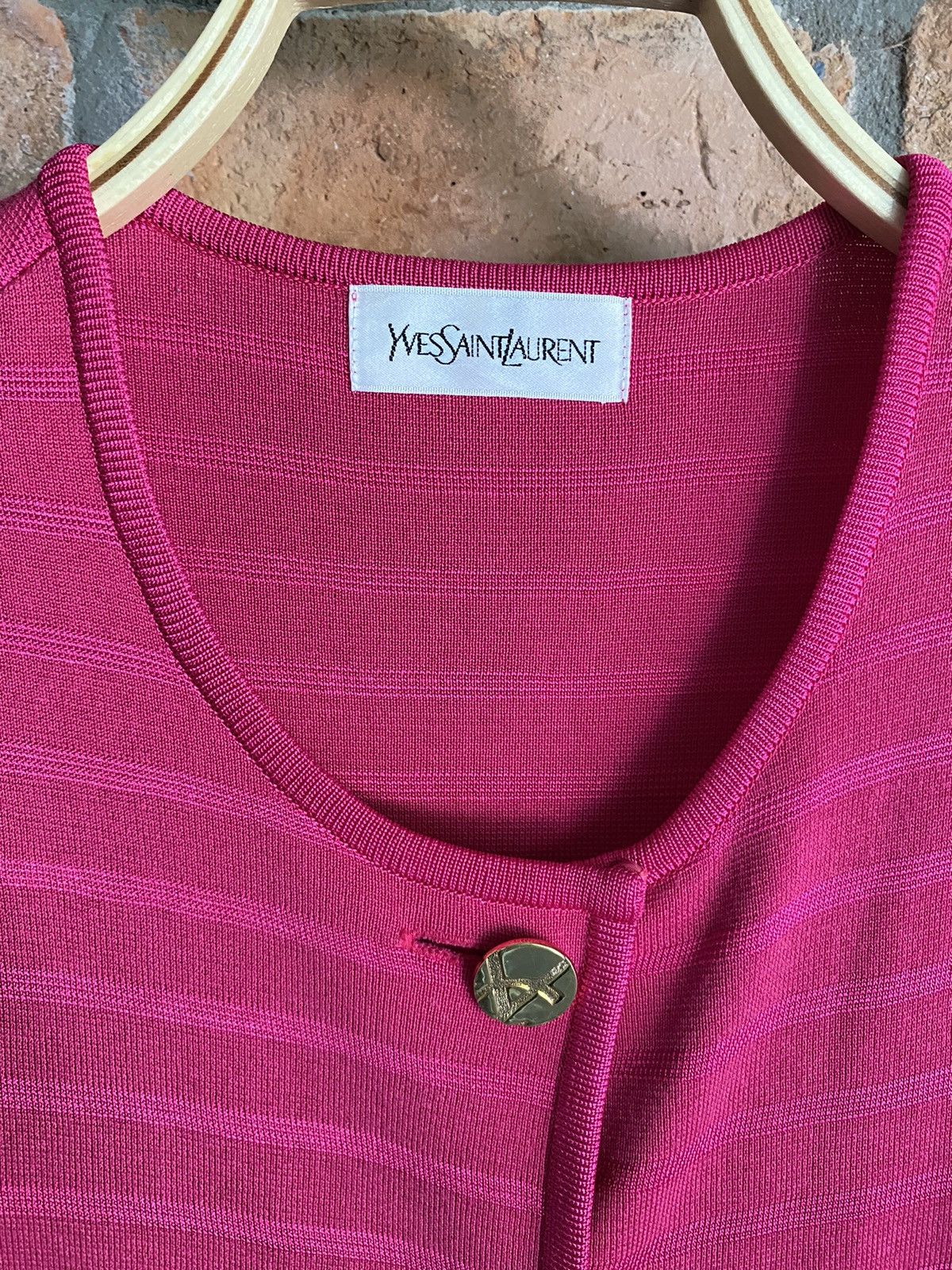 Yves Saint Laurent Yves Saint Laurent Pink dress Size ONE SIZE - 16 Thumbnail