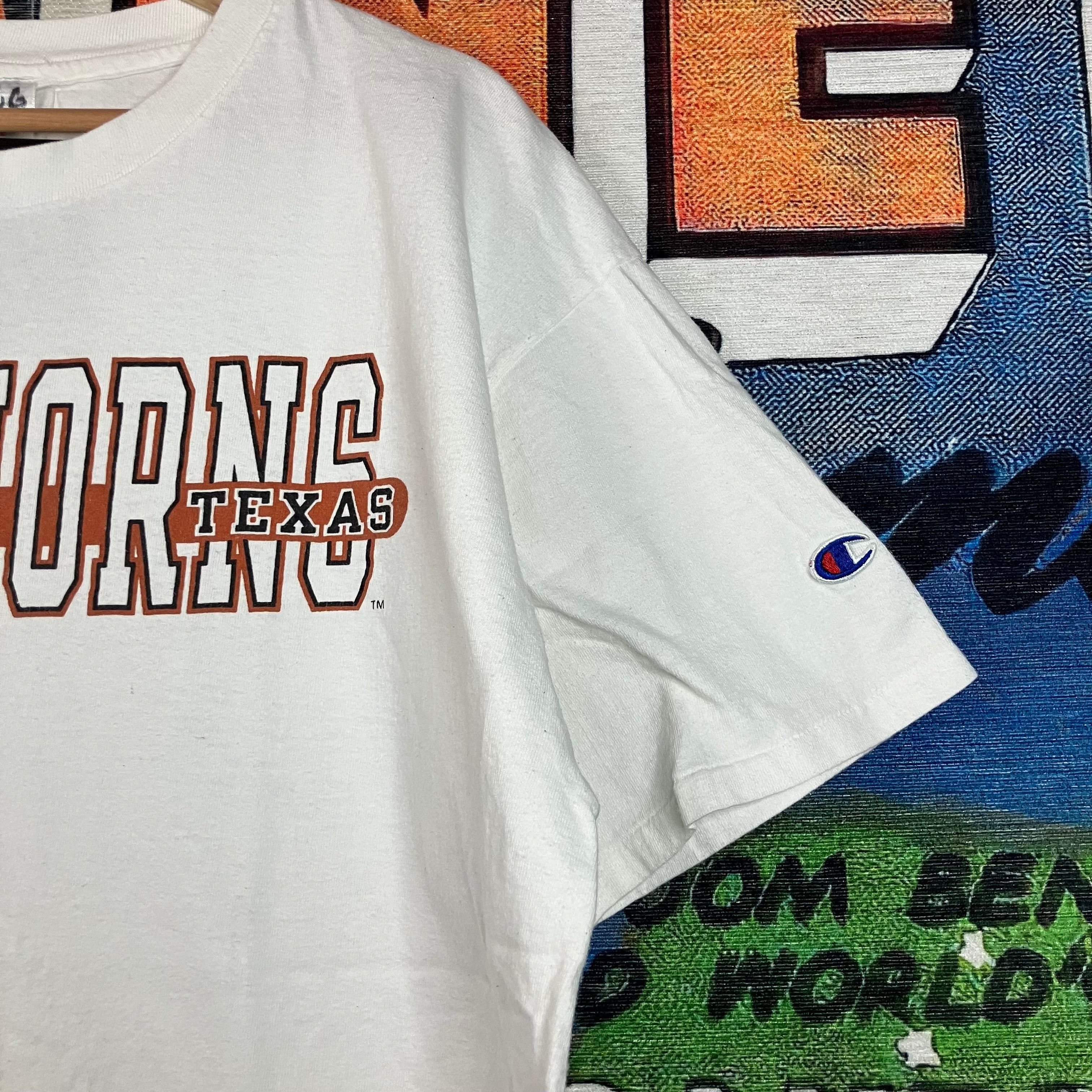 Champion × Vintage Vintage 90s Champion Texas Longhorns Tee Size XL Size US XL / EU 56 / 4 - 5 Thumbnail