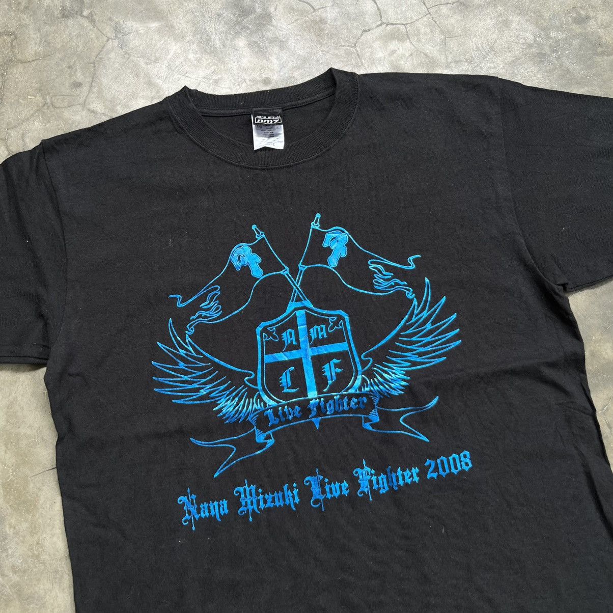 Band Tees Nana Mizuki Live Fighter 2008 T-shirt Size US L / EU 52-54 / 3 - 3 Thumbnail
