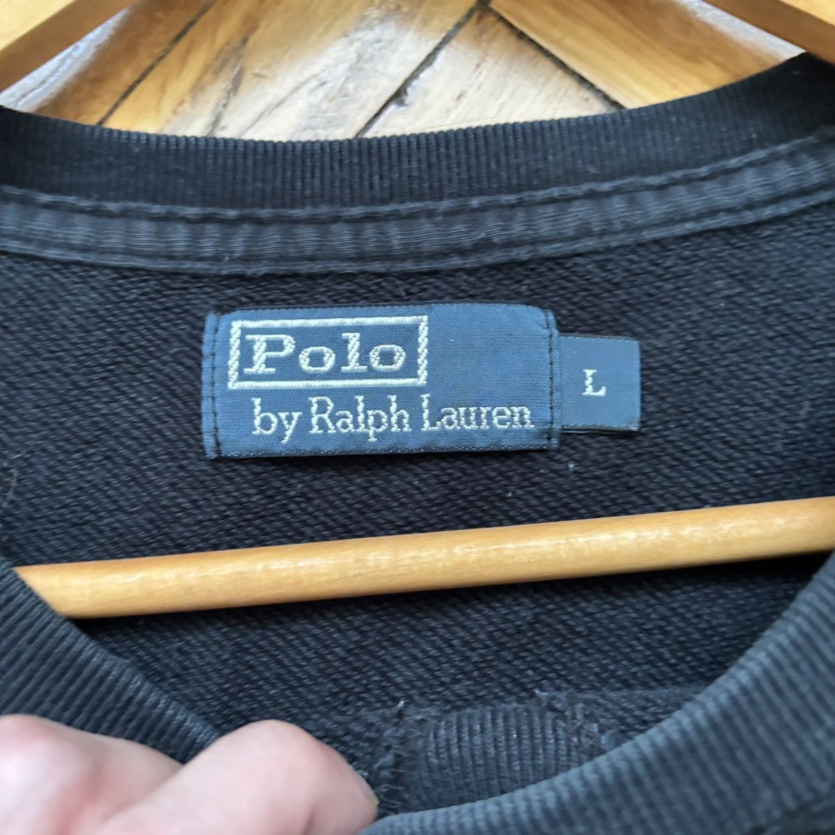 Polo Ralph Lauren Vintage 90’s Polo Ralph Lauren Sweatshirt Red Logo Crewneck Size US L / EU 52-54 / 3 - 3 Thumbnail