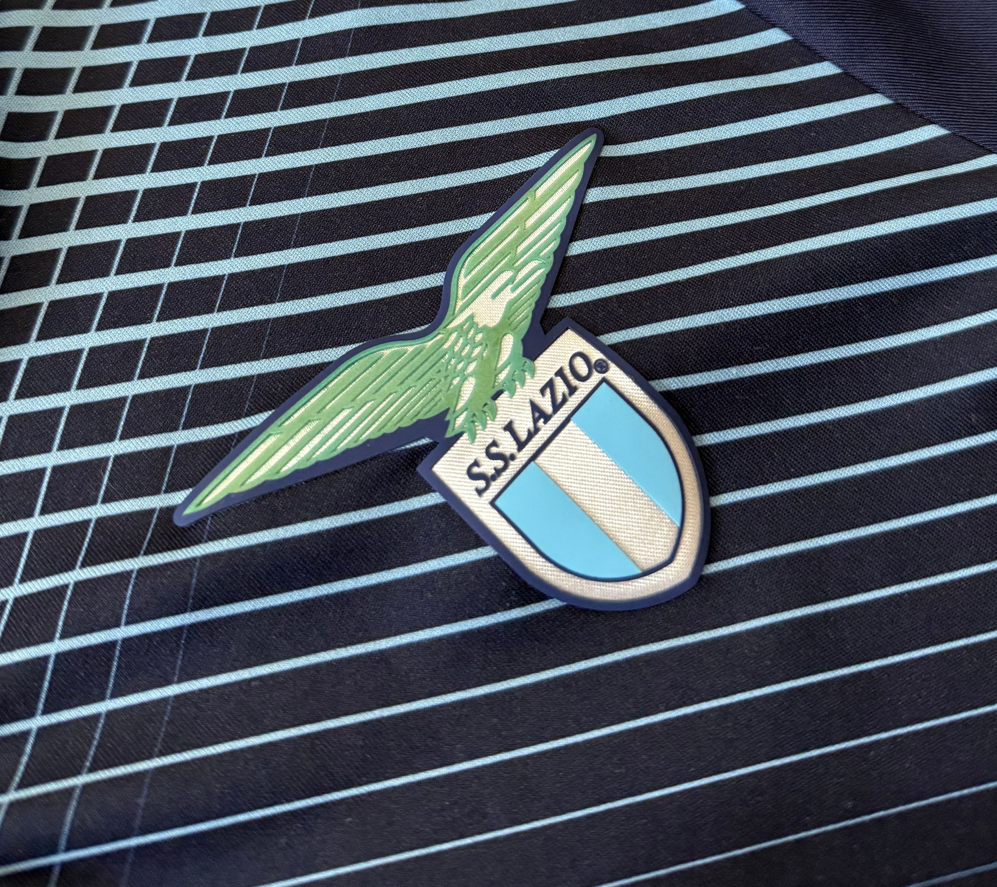 Macron LAZIO 2020 2021 THIRD FOOTBALL SOCCER SHIRT JERSEY SIZE XL Size US XL / EU 56 / 4 - 4 Thumbnail