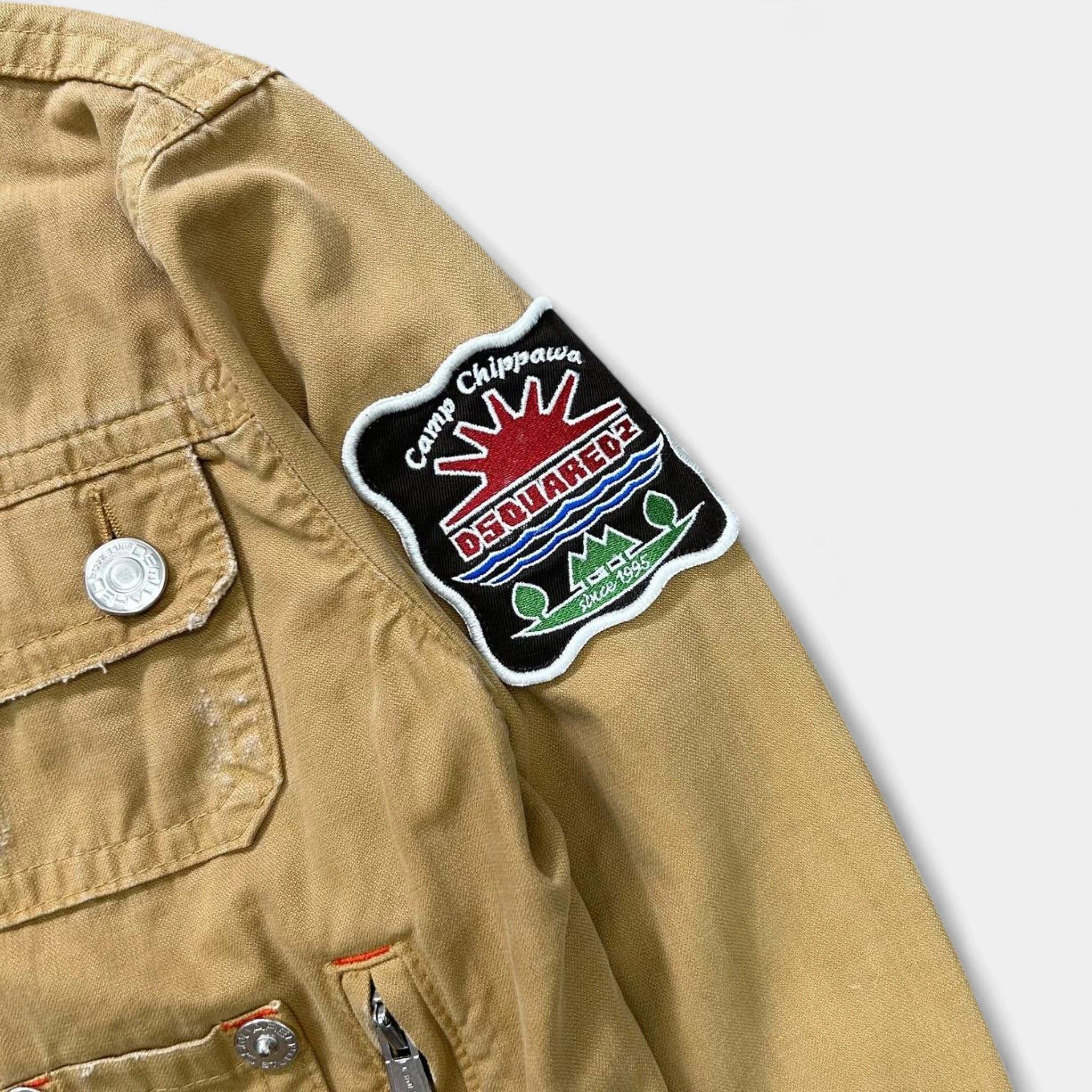 Dsquared2 Dsquared2 Utility-Cargo Denim Jacket Size US M / EU 48-50 / 2 - 4 Thumbnail