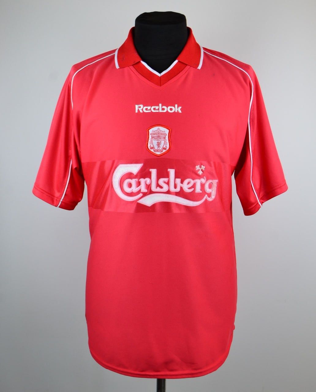 Reebok REEBOK LIVERPOOL ENGLAND 2000/2002 HOME FOOTBAL SHIRT JERSEY Size US XL / EU 56 / 4 - 1 Thumbnail