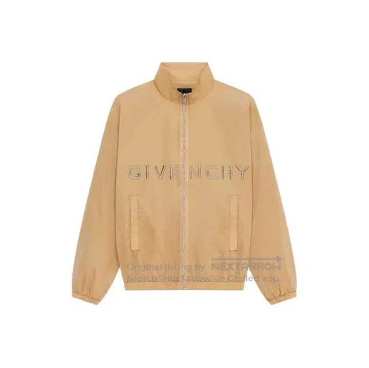 Givenchy Givenchy FW22 Logo Embroidered Zip Jacket. Size US XL / EU 56 / 4 - 1 Thumbnail