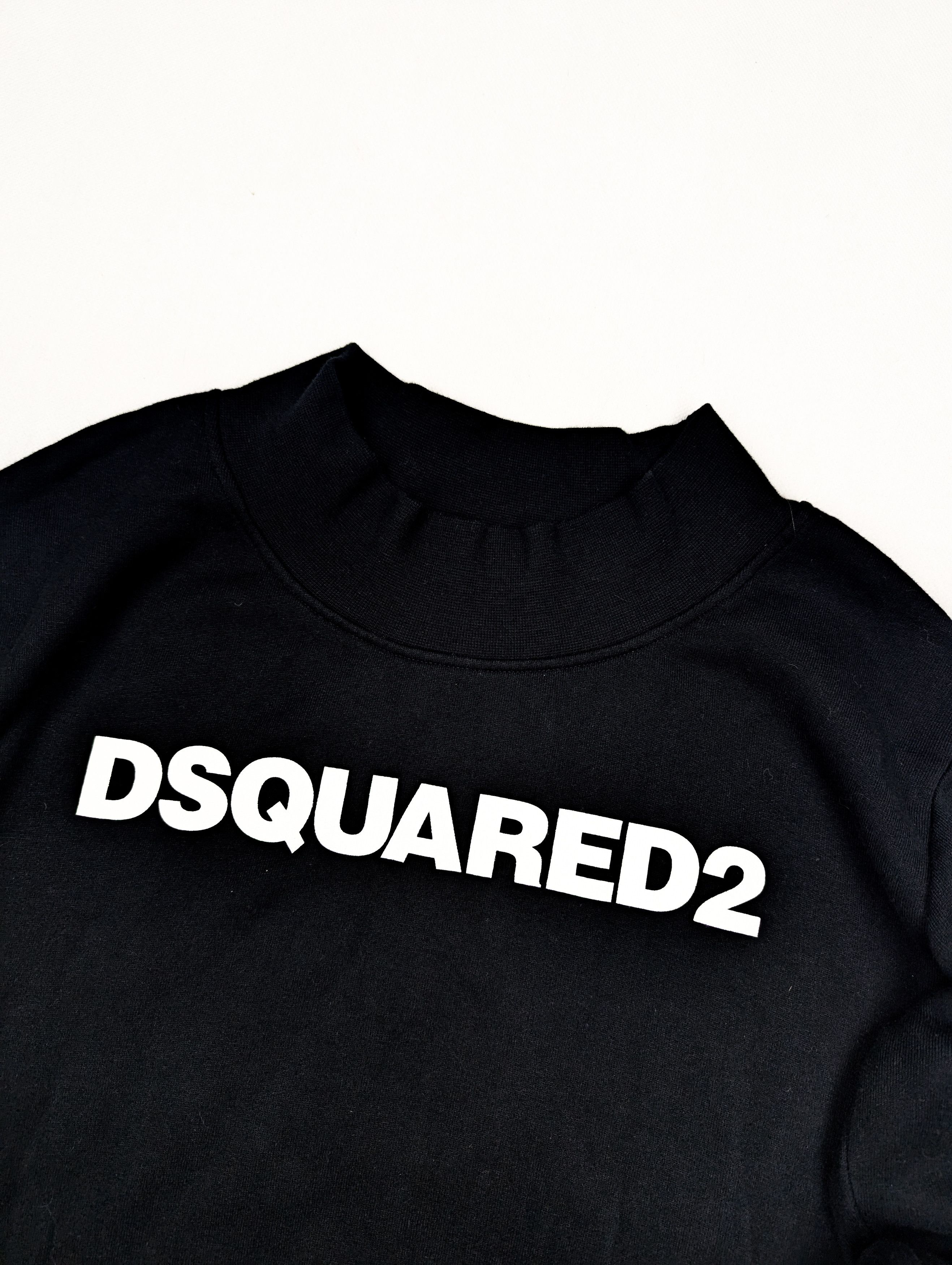 Dsquared2 Dsquared2 black sweatshirt with logo L Size L / US 10 / IT 46 - 2 Thumbnail